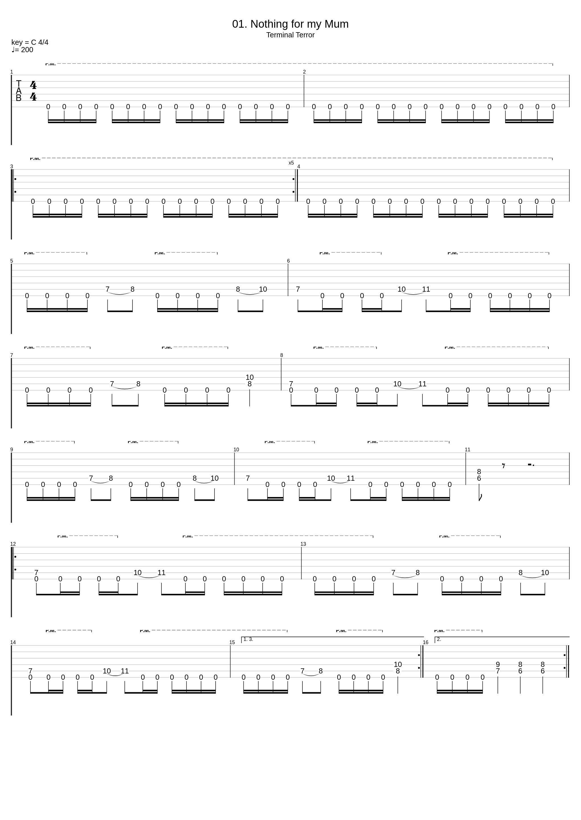 Nothing For My Mum_Holy Moses_1