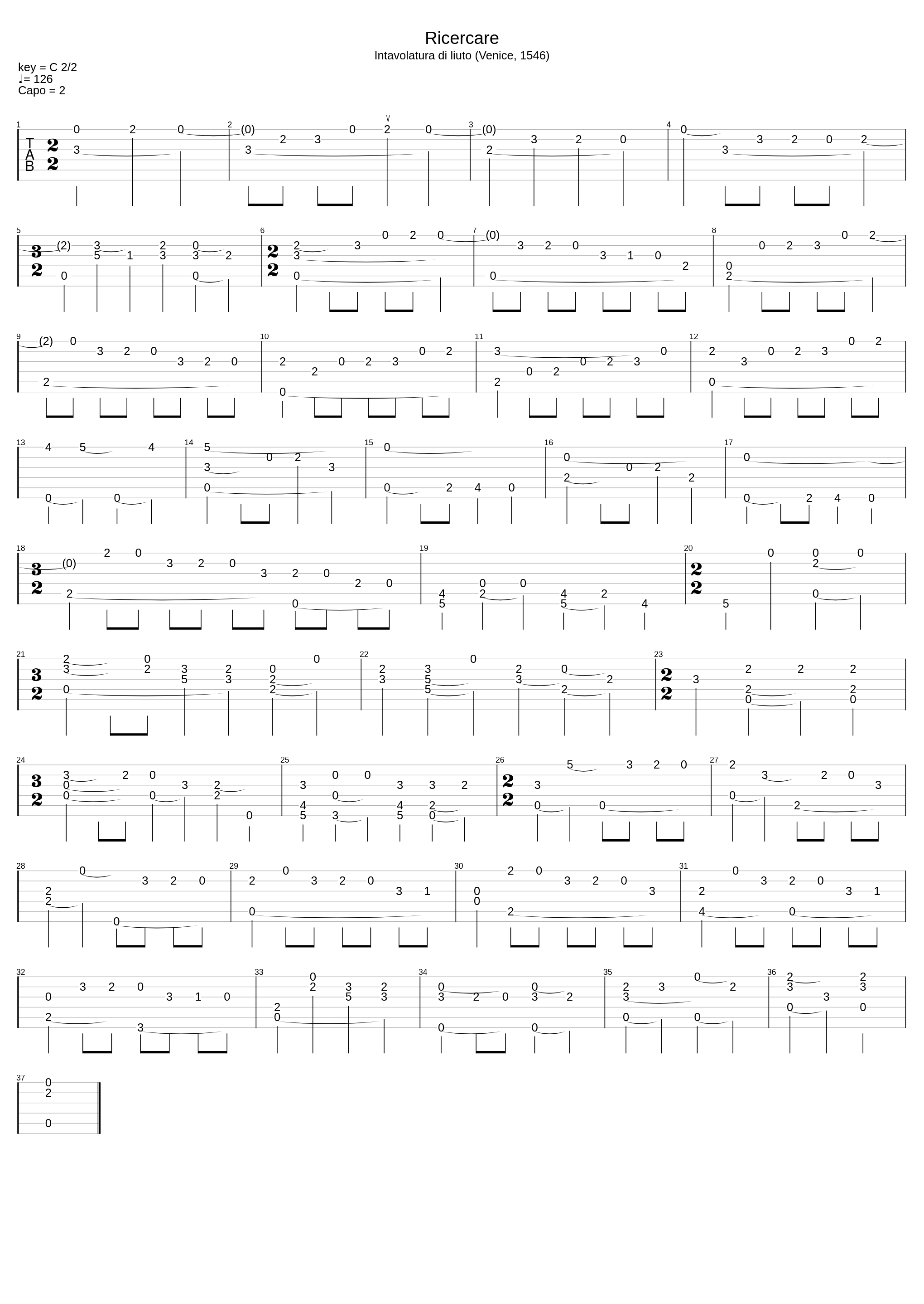 Ricercare_De Milano_1