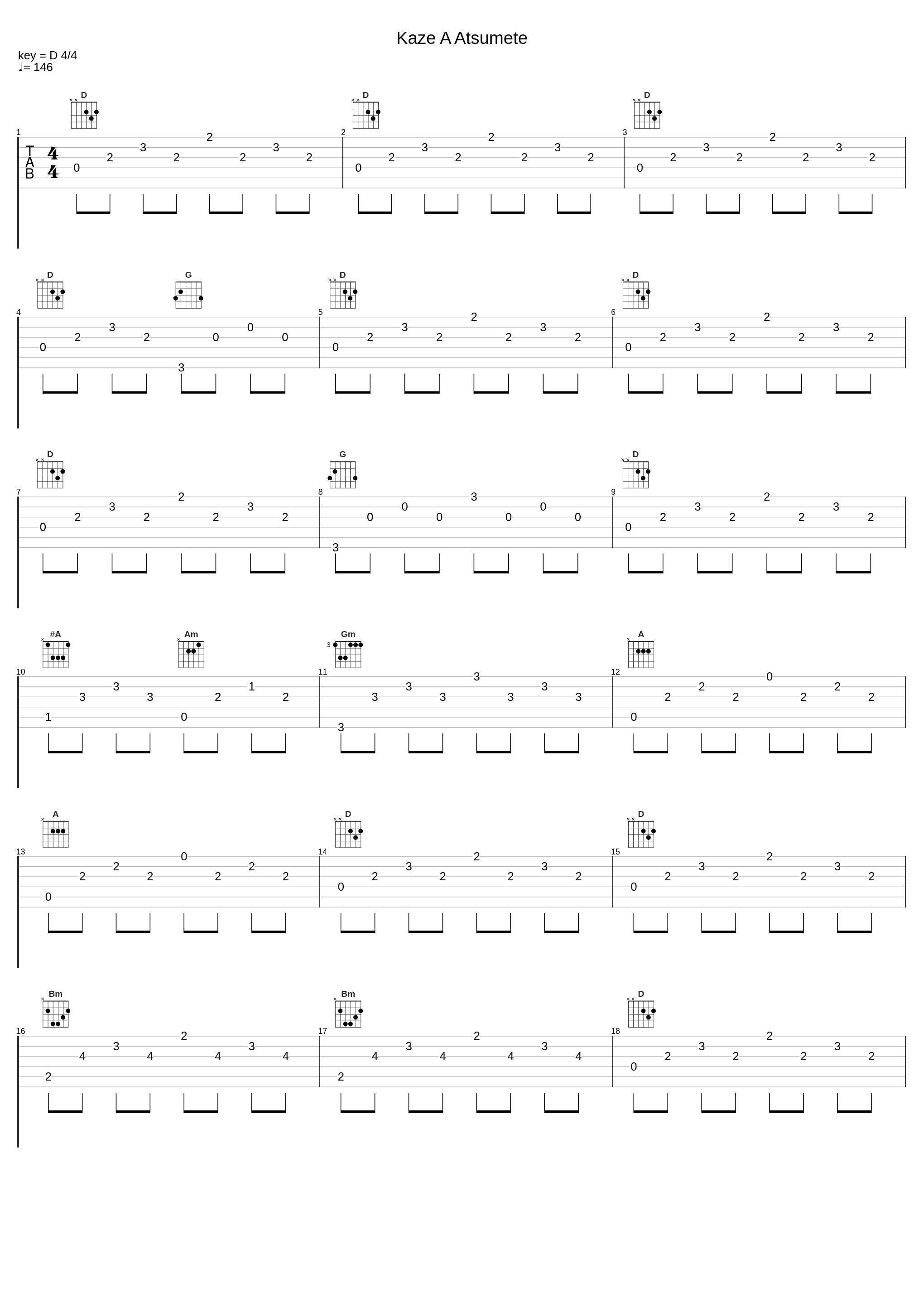 Kaze A Atsumete_久石让_1