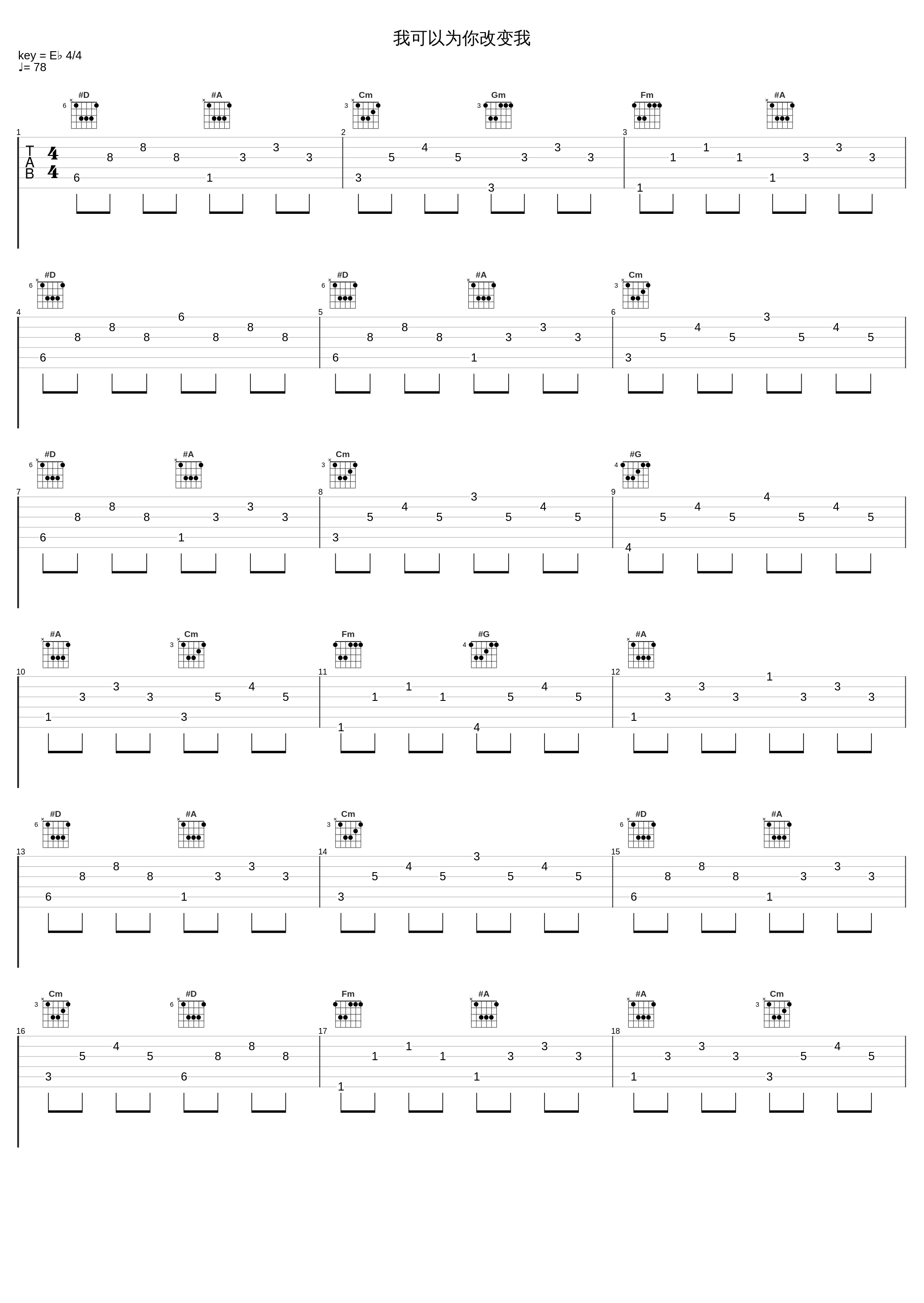 我可以为你改变我_Fin.K.L_1