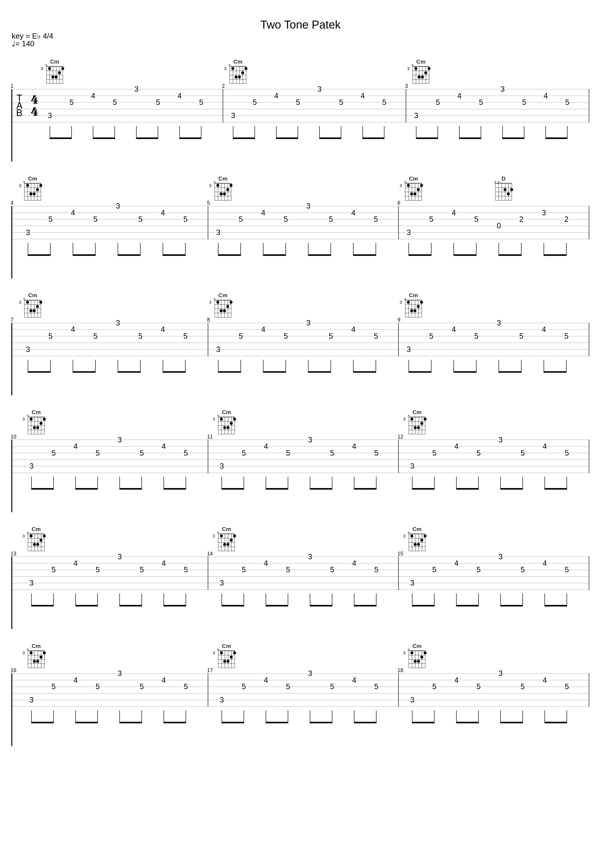 Two Tone Patek_SAXX3 YBK,Offset_1