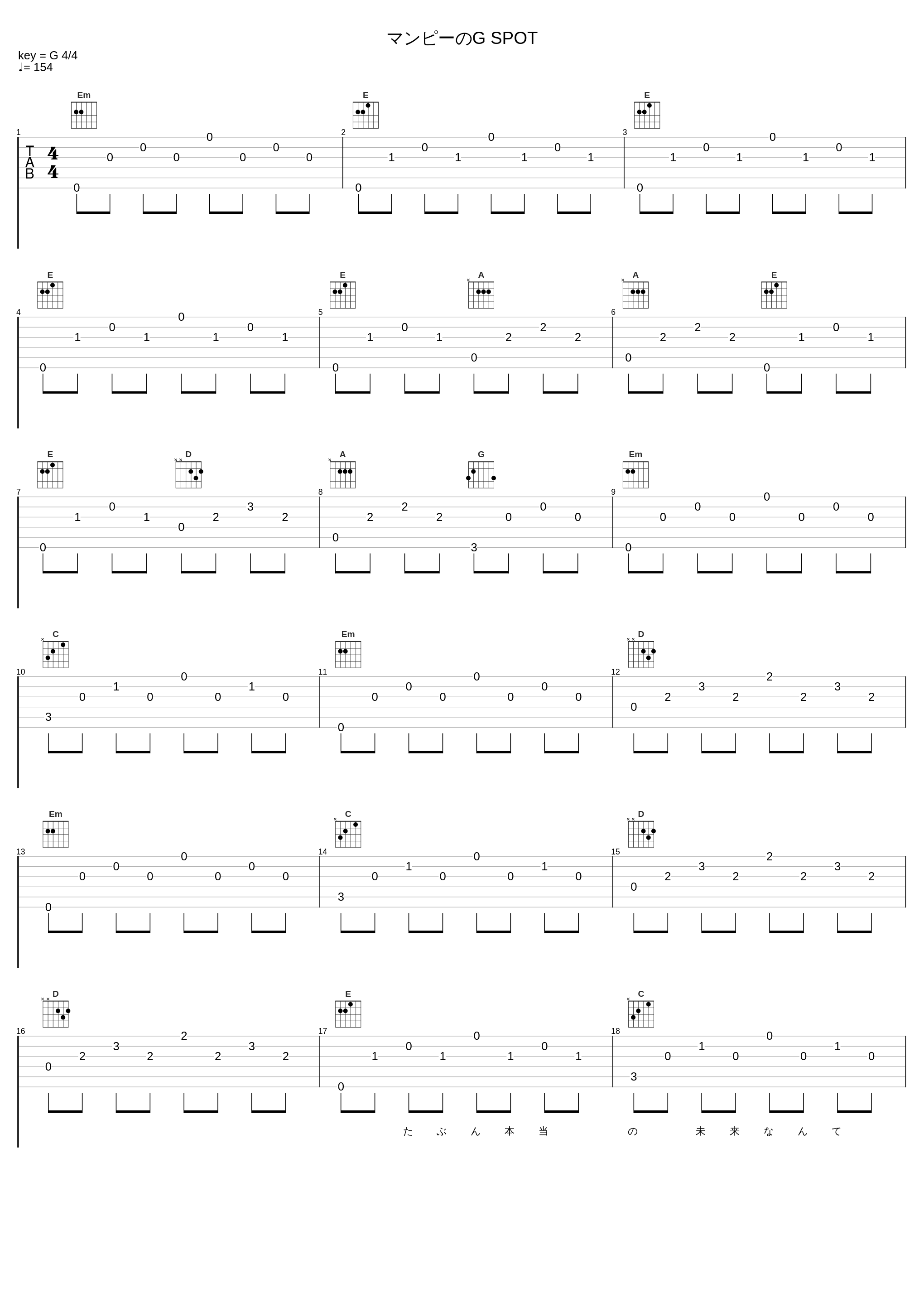 マンピーのG SPOT_南方之星_1