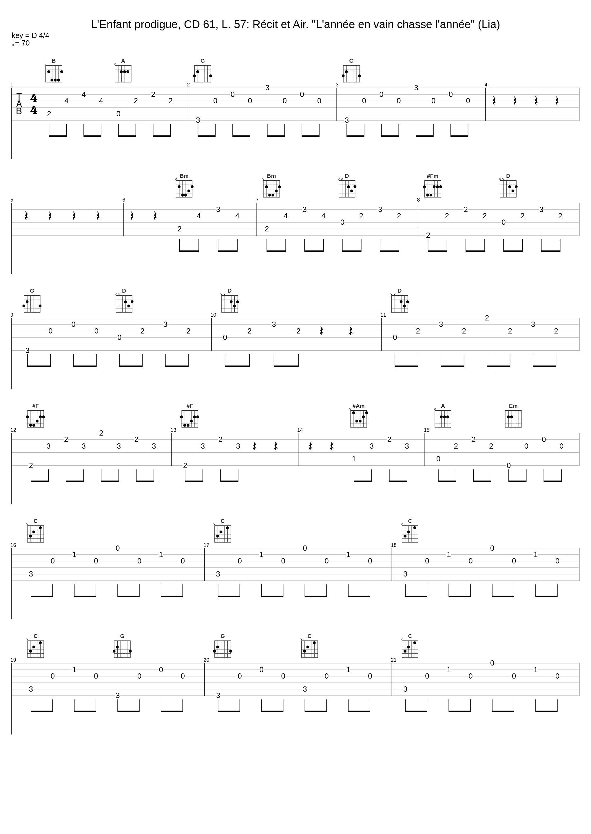 L'Enfant prodigue, CD 61, L. 57: Récit et Air. "L'année en vain chasse l'année" (Lia)_Kate Royal_1