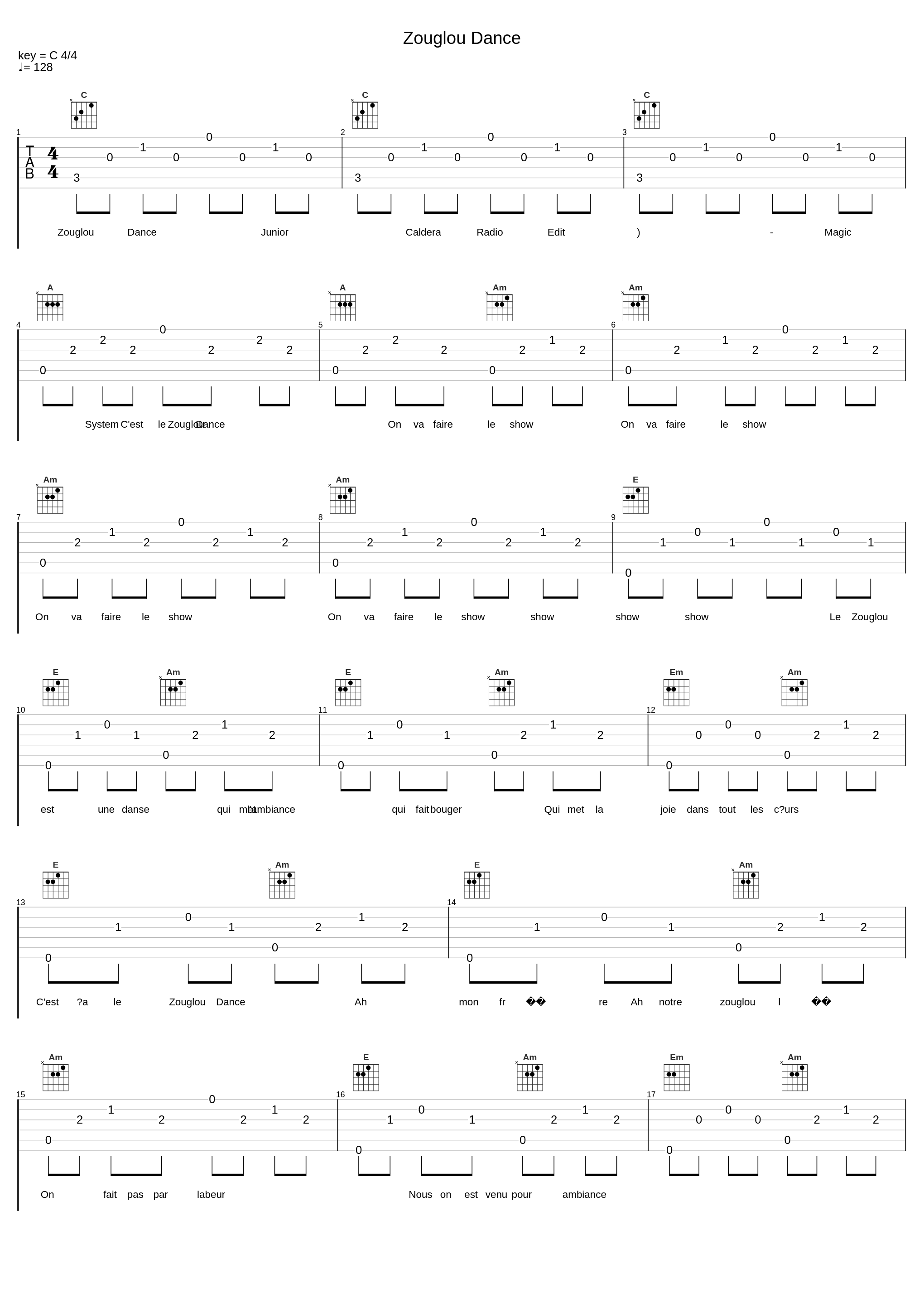 Zouglou Dance_Magic System_1