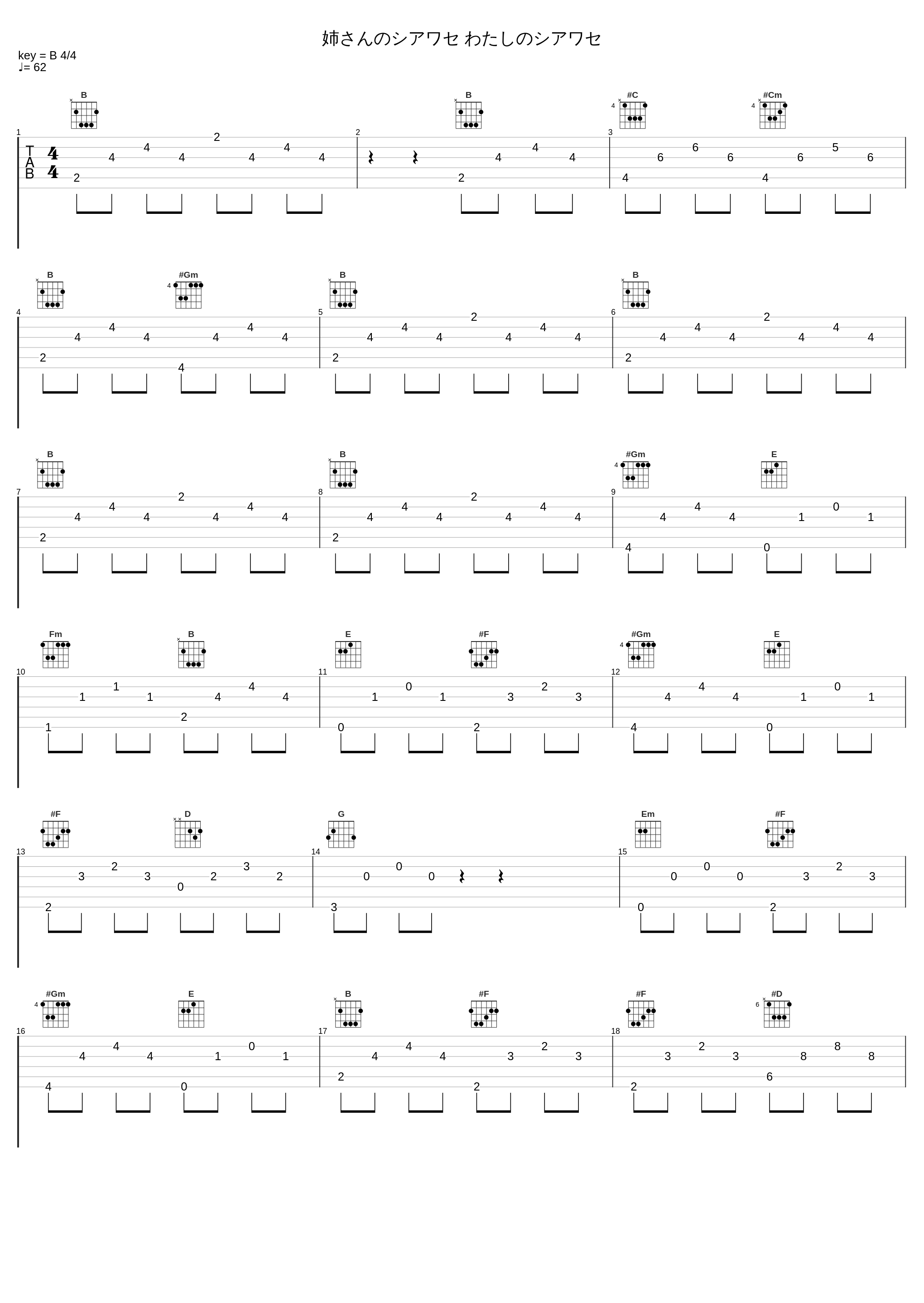 姉さんのシアワセ わたしのシアワセ_V.A._1