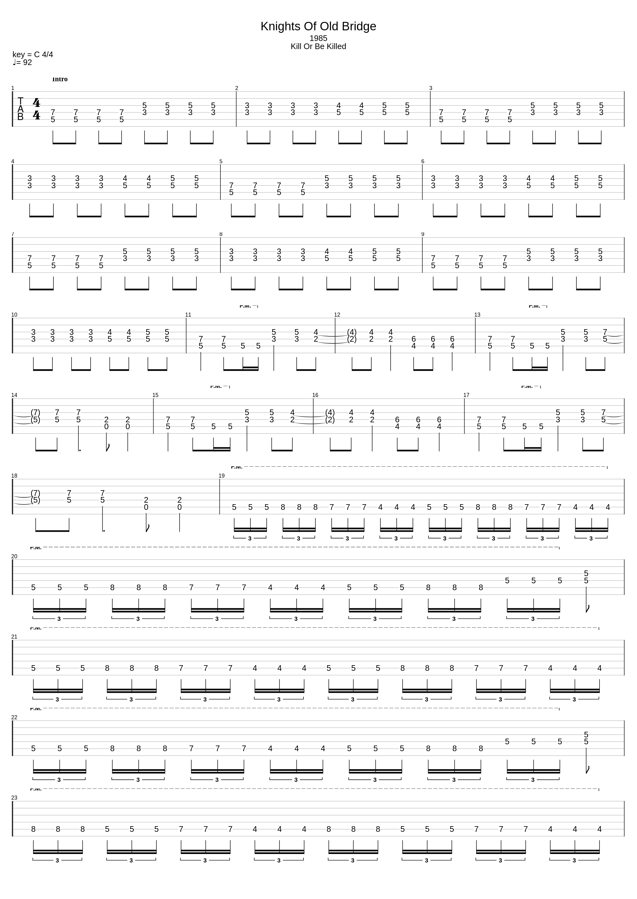 Knights Of Old Bridge_Blessed Death_1