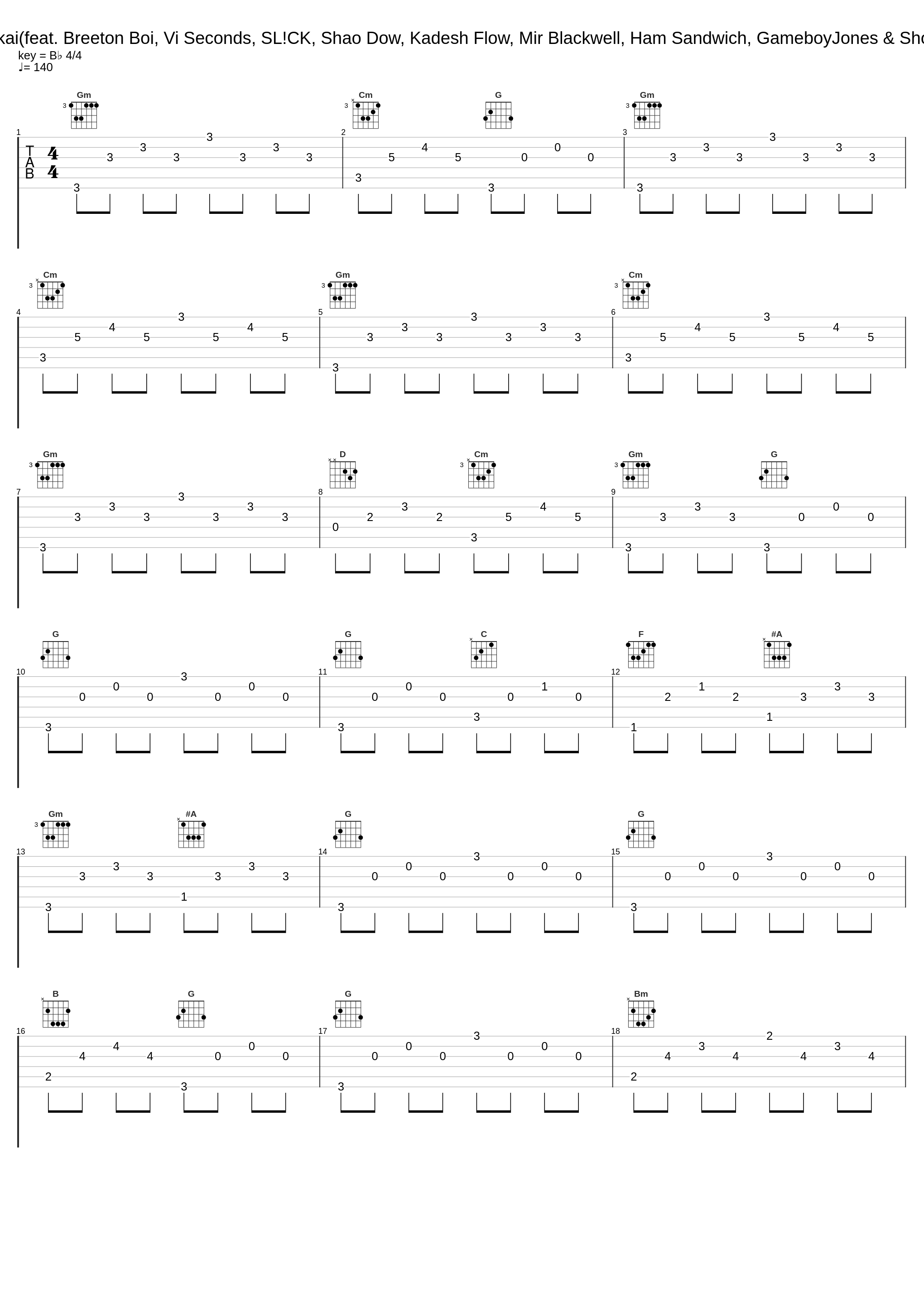 Isekai(feat. Breeton Boi, Vi Seconds, SL!CK, Shao Dow, Kadesh Flow, Mir Blackwell, Ham Sandwich, GameboyJones & Shofu)_Rustage,Breeton Boi,VI Seconds,SL!CK,Shao Dow,Kadesh Flow,Mir Blackwell,Ham Sandwich,Gameboyjones,Shofu_1