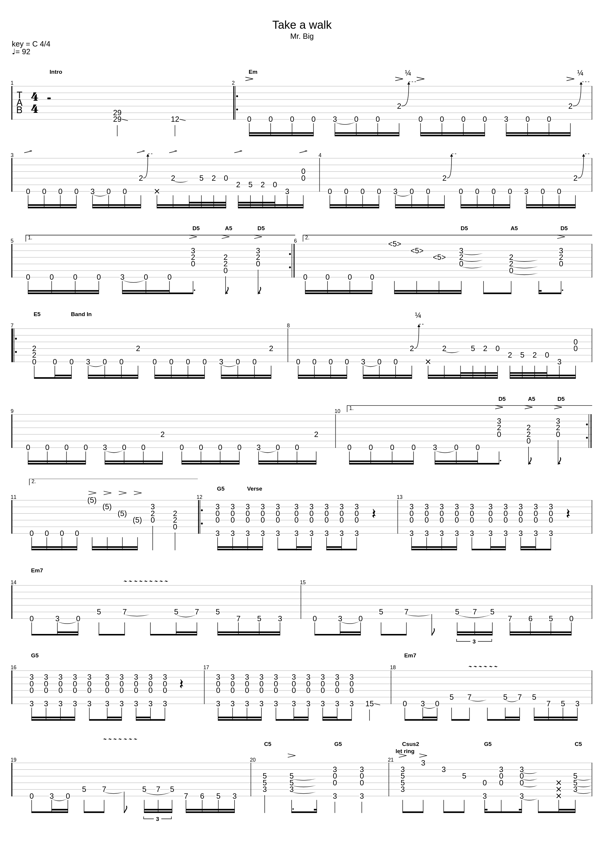 Take A Walk_Mr. Big_1