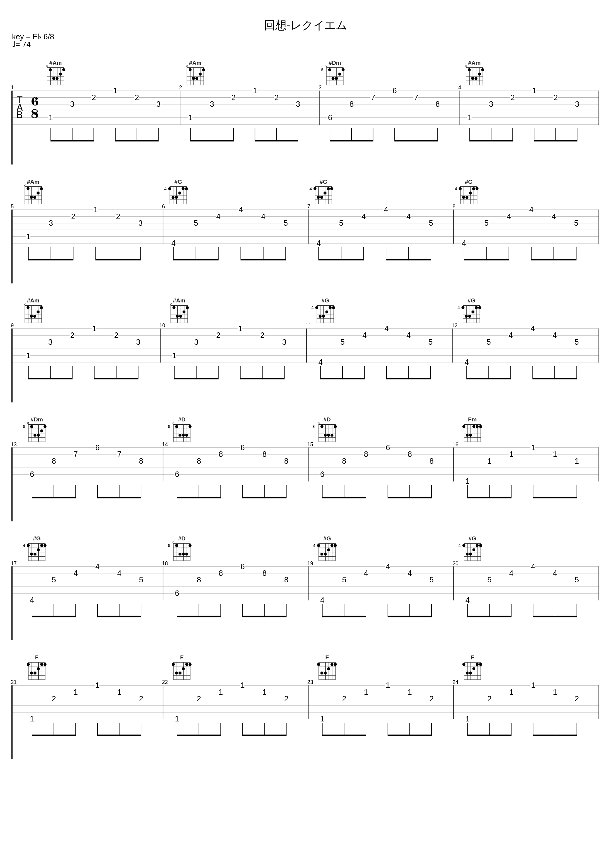 回想-レクイエム_Falcom Sound Team J.D.K._1