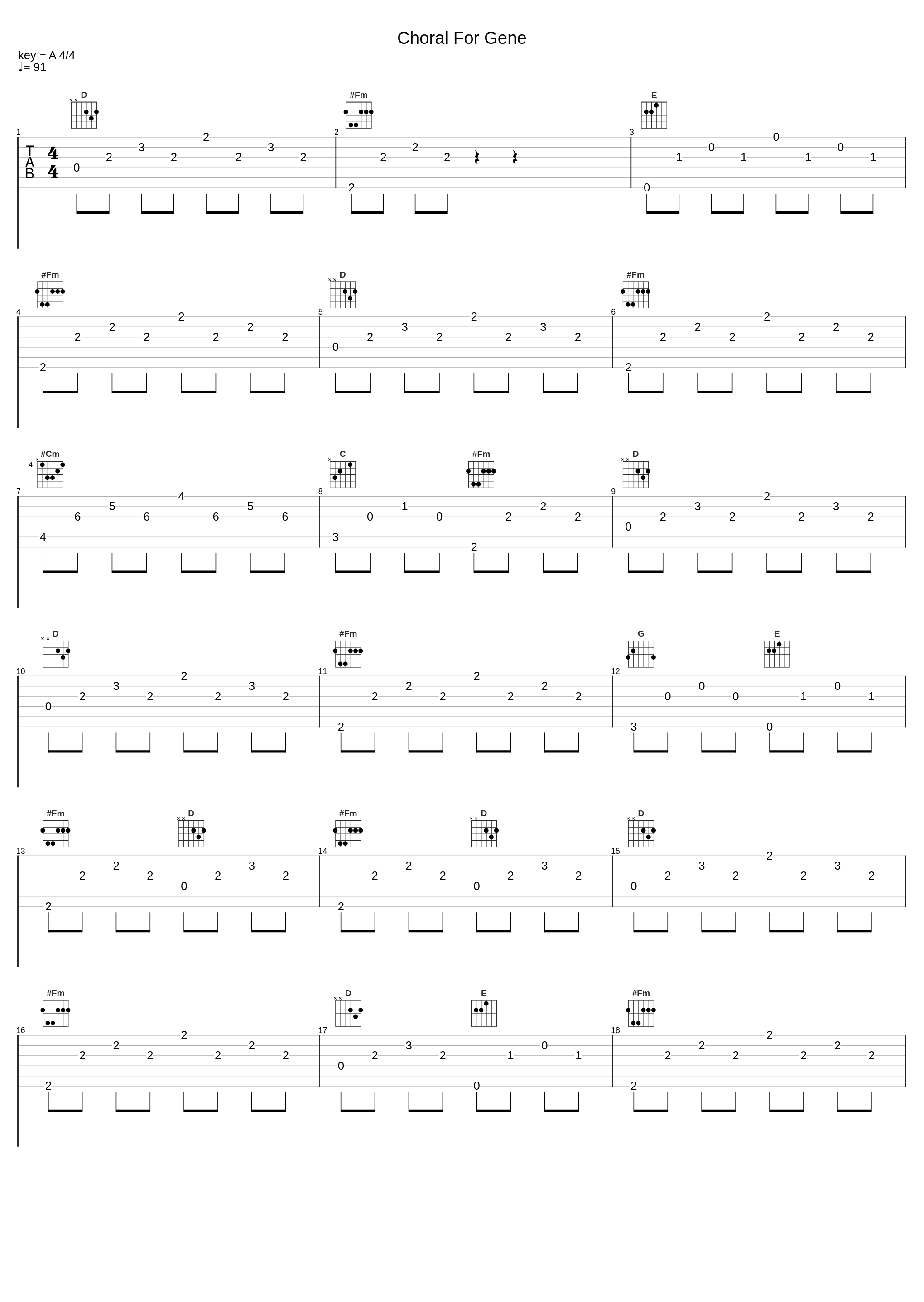 Choral For Gene_久石让_1