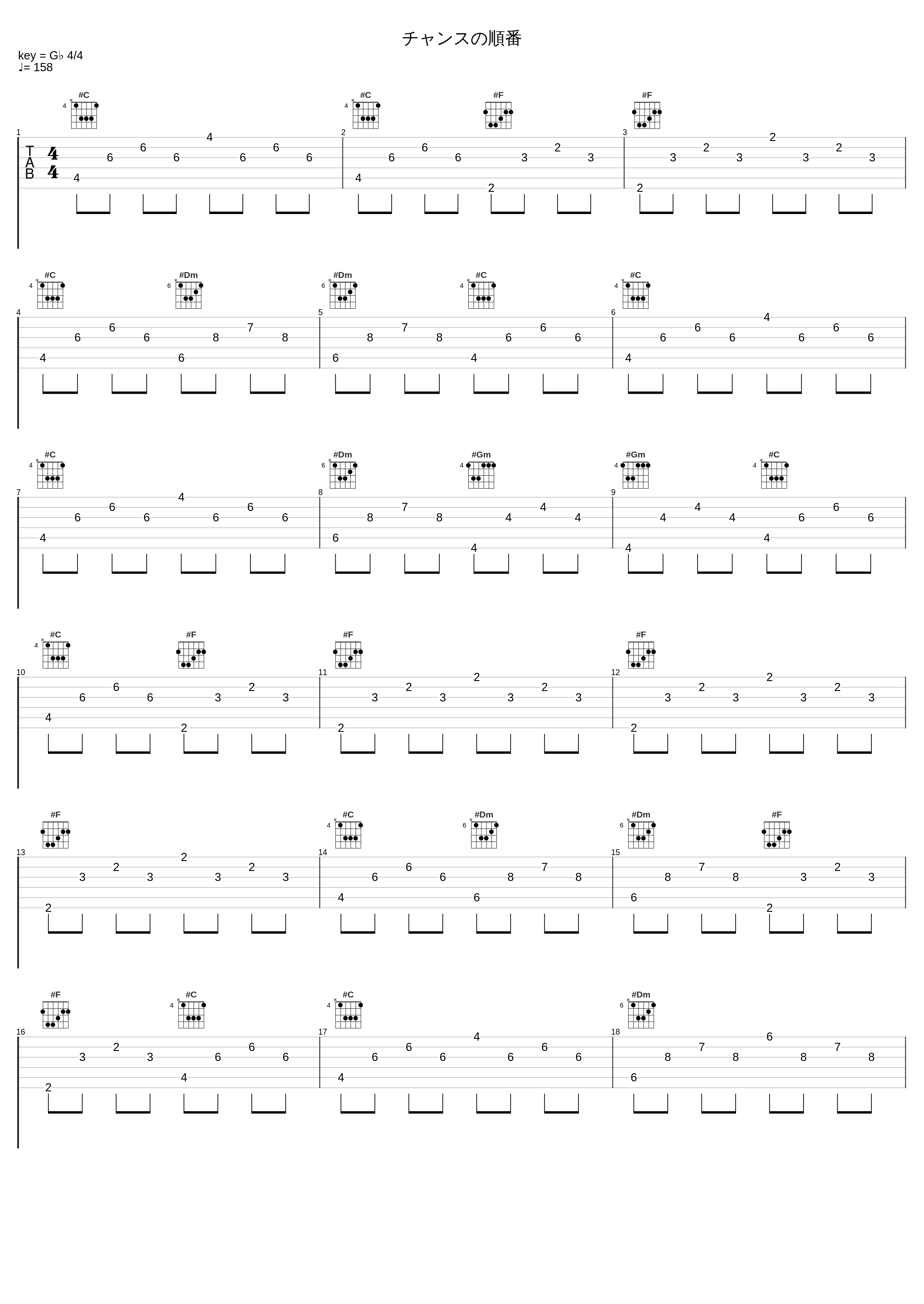 チャンスの順番_AKB48_1