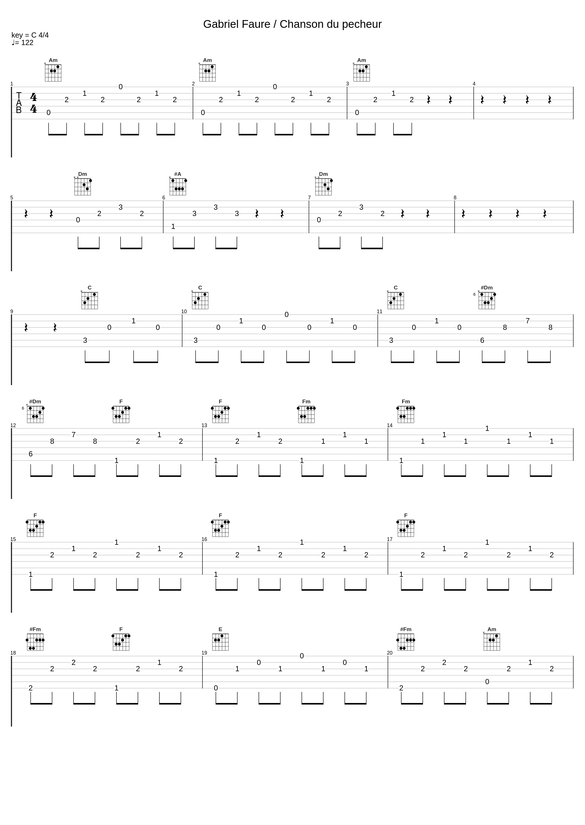 Gabriel Faure / Chanson du pecheur_Marie Pierre,Soprano_1