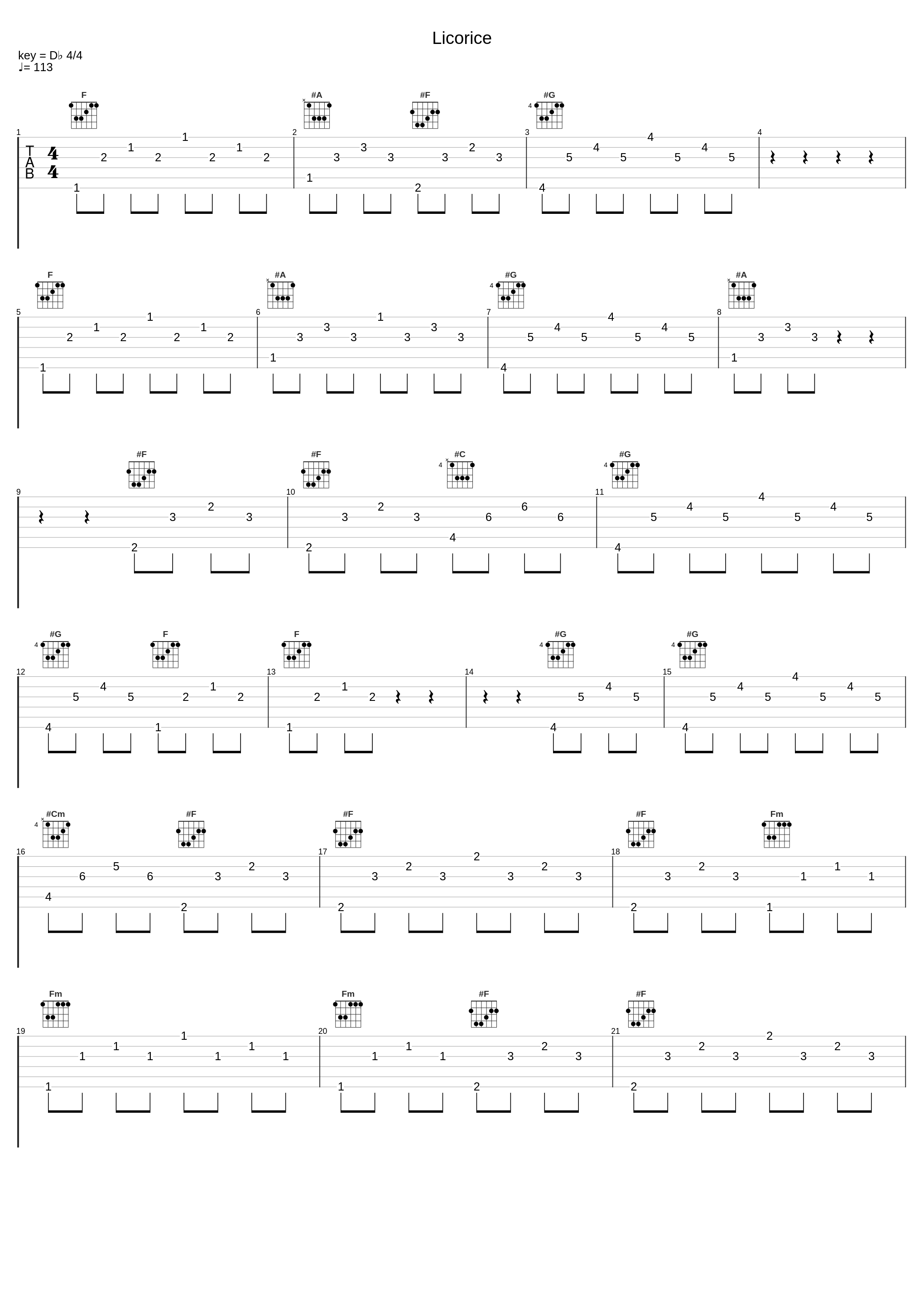 Licorice_Cross Record_1