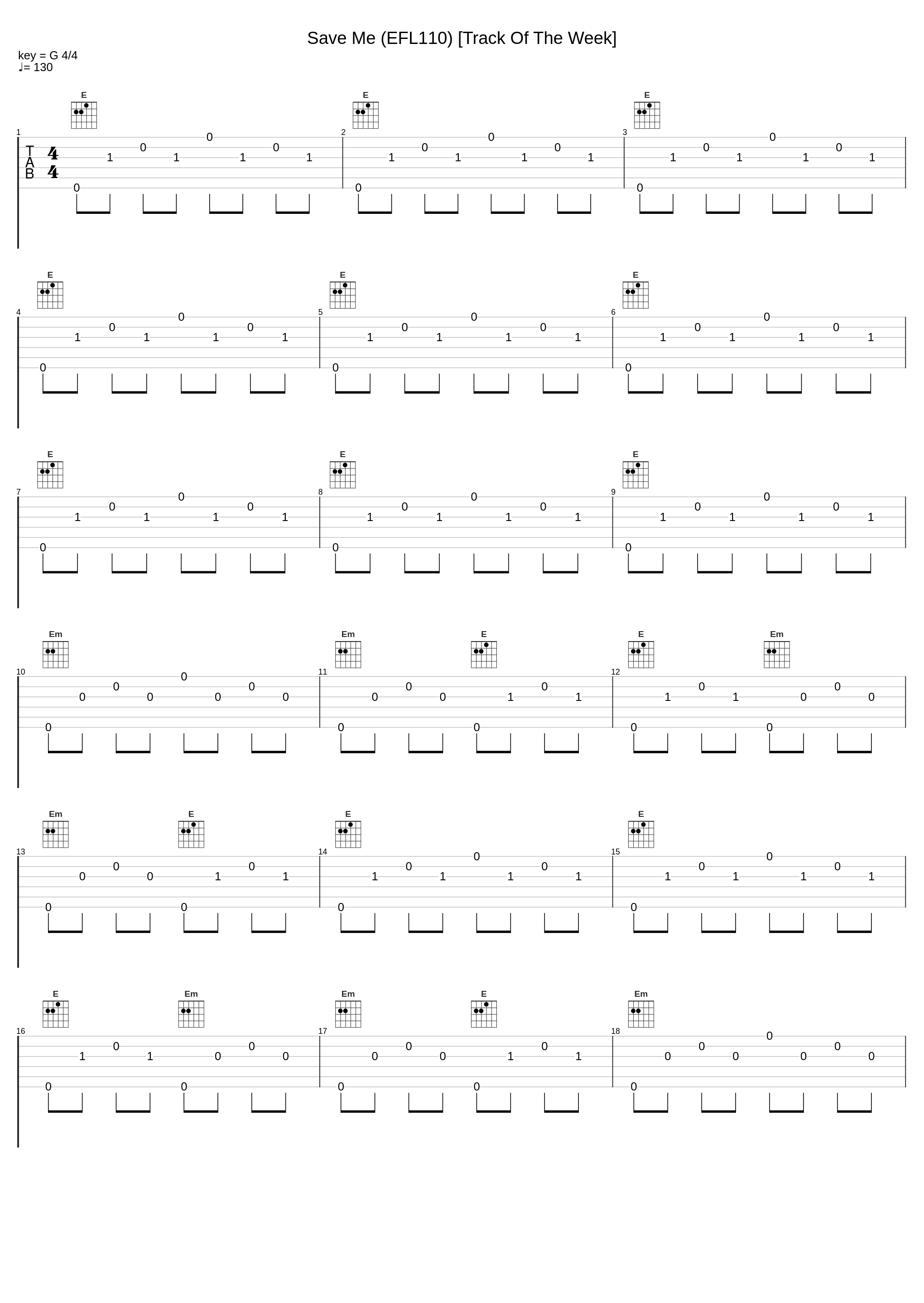 Save Me (EFL110) [Track Of The Week]_Gareth Emery,Christina Novelli_1