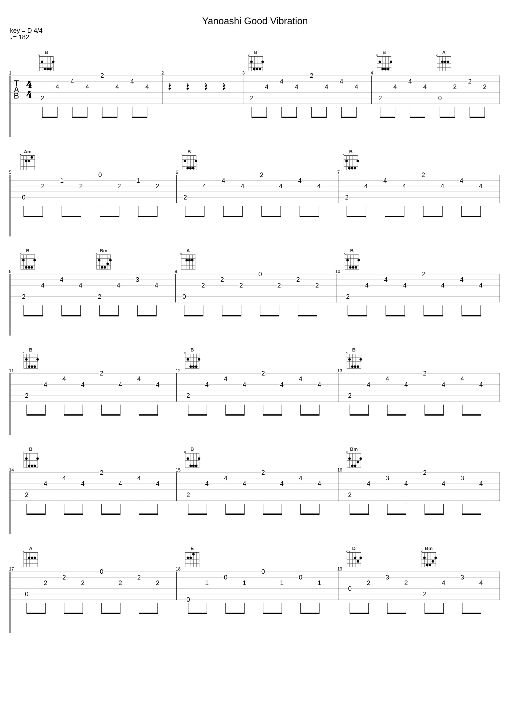 Yanoashi Good Vibration_Sex Machineguns_1