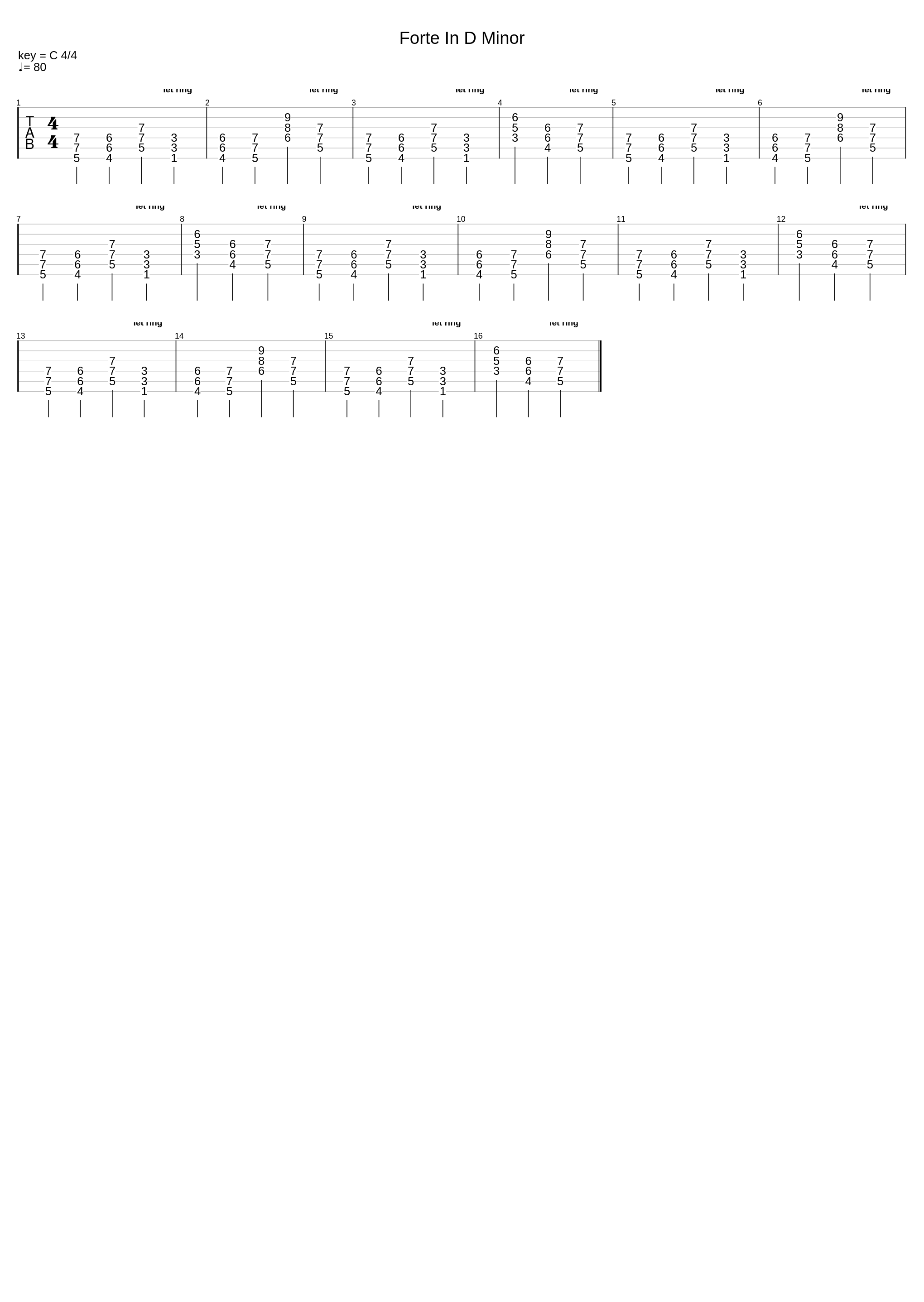 Forte In D Minor(Revised)_Max Attack_1