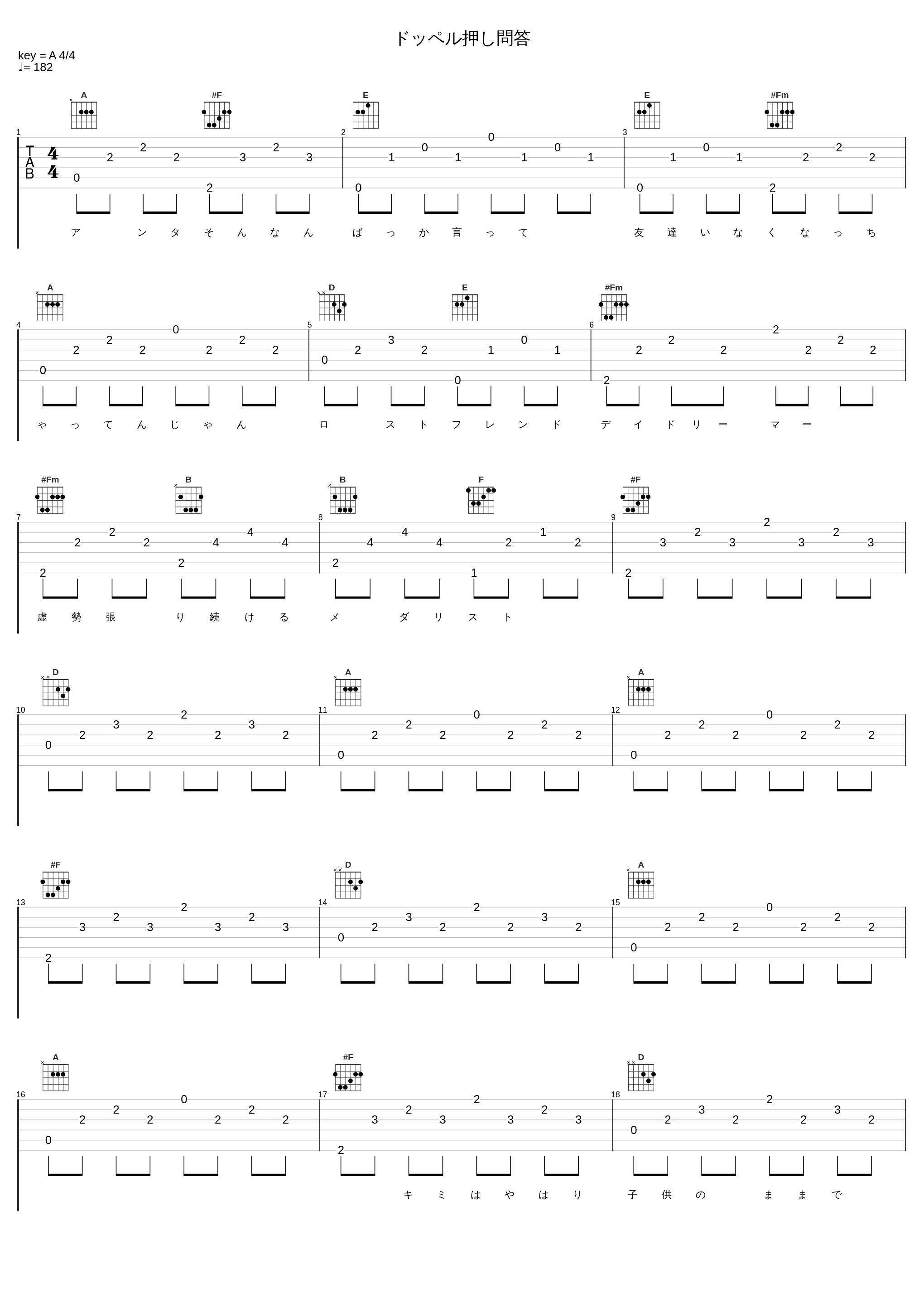 ドッペル押し問答_镜音铃_1