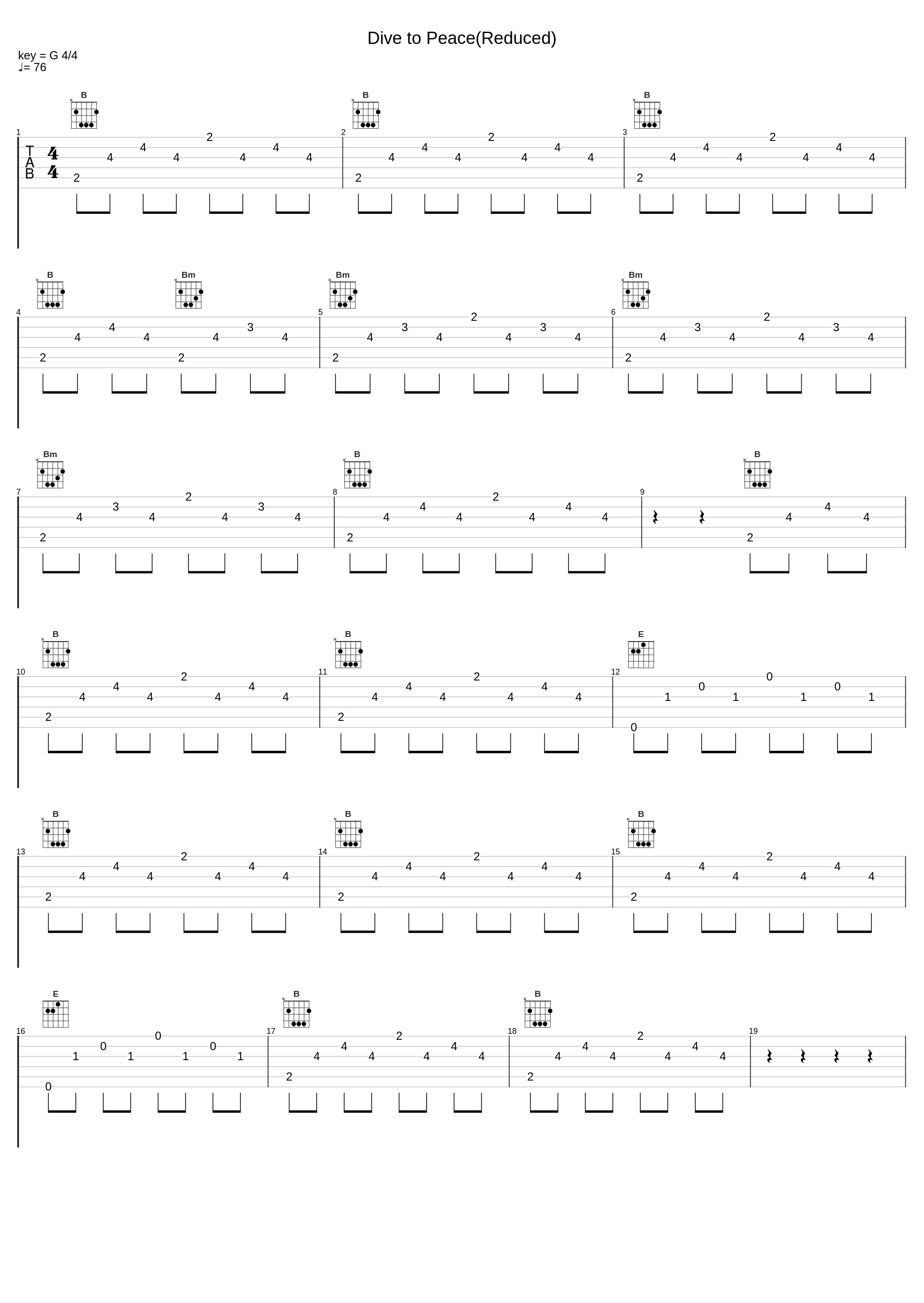 Dive to Peace(Reduced)_Markus Segschneider,Anselm Kreuzer_1