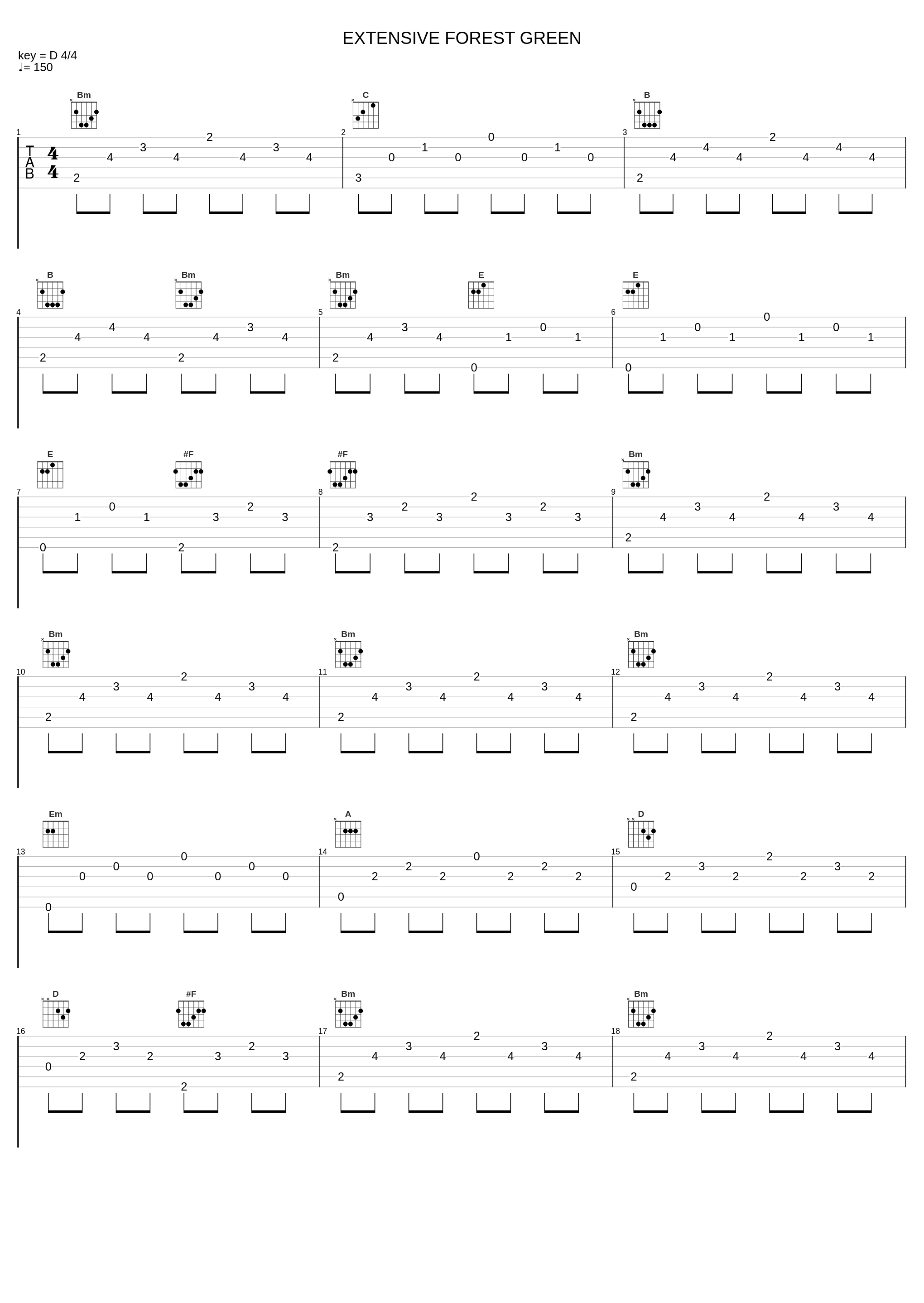 EXTENSIVE FOREST GREEN_Falcom Sound Team J.D.K._1