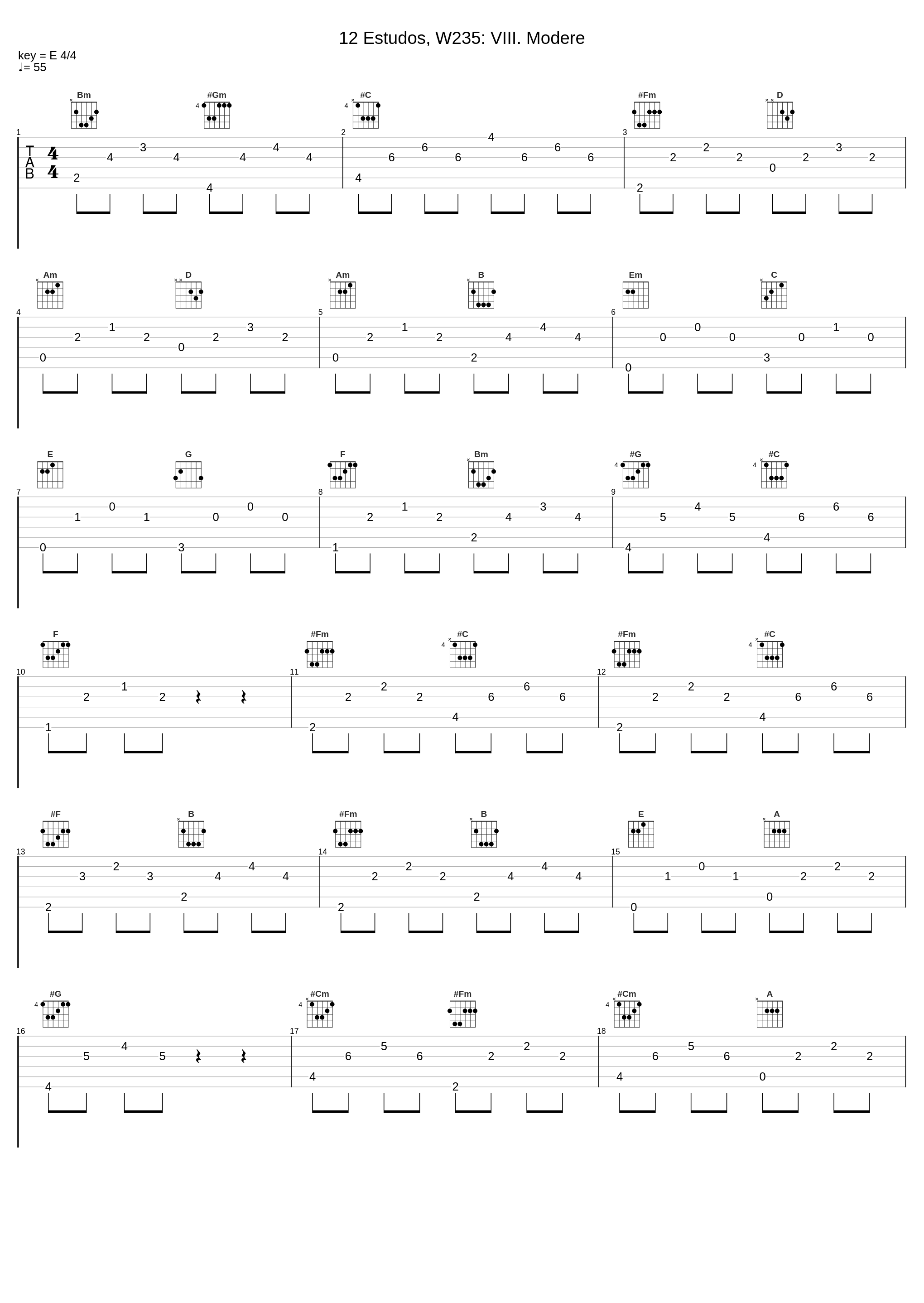 12 Estudos, W235: VIII. Modere_Fabio Zanon,Heitor Villa-Lobos_1