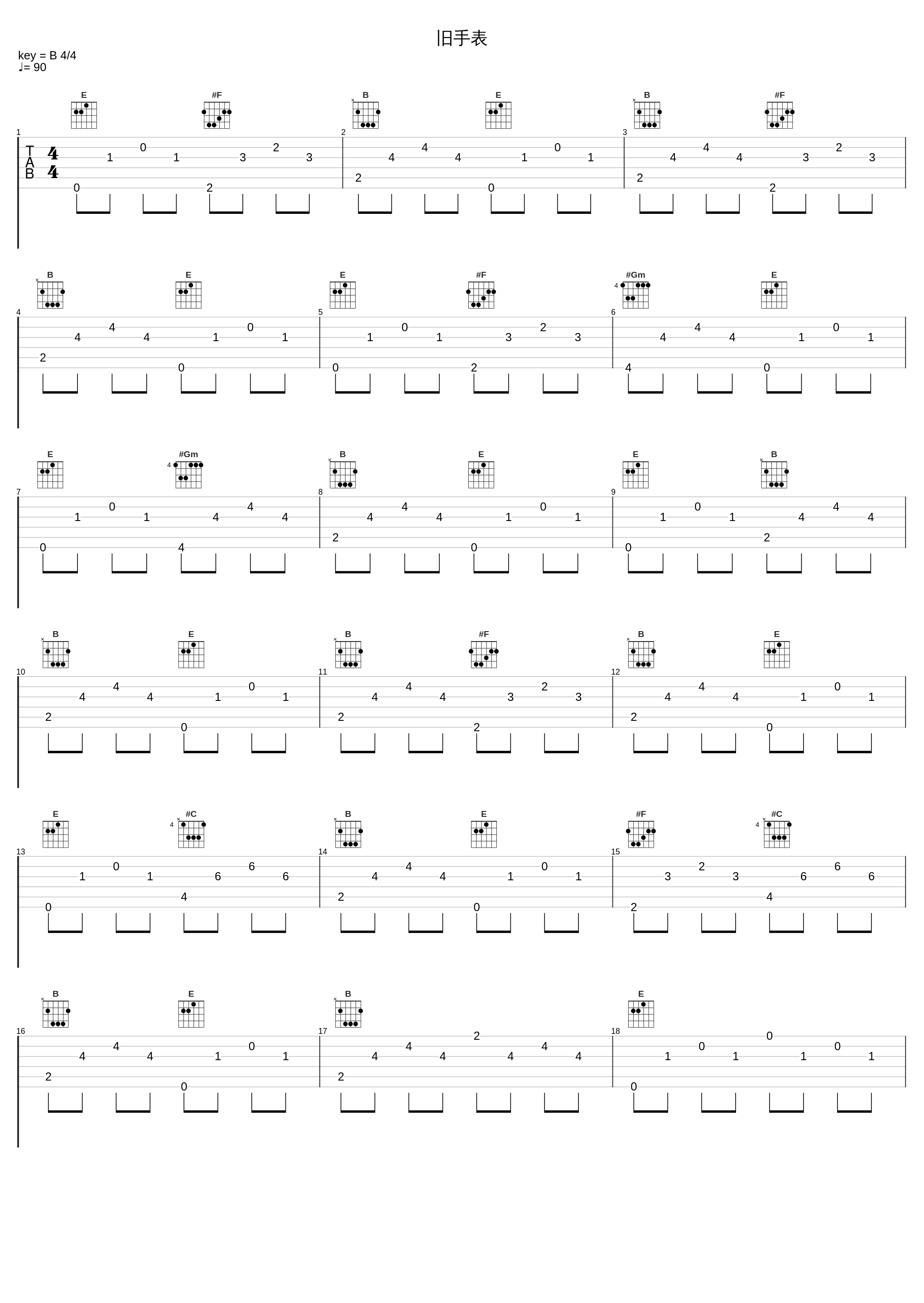 旧手表_斯威特Sweet_1