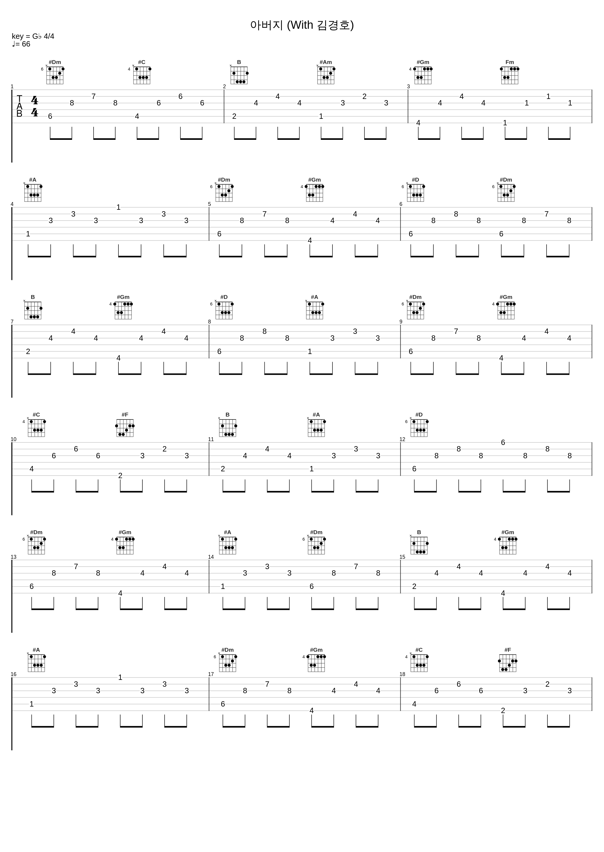 아버지 (With 김경호)_金京浩,白青刚_1