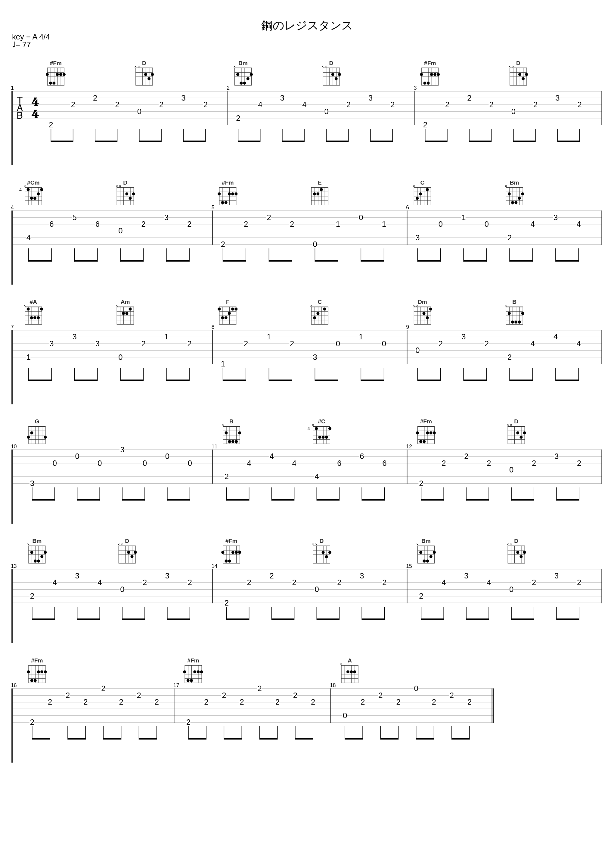 鋼のレジスタンス_JAM Project_1