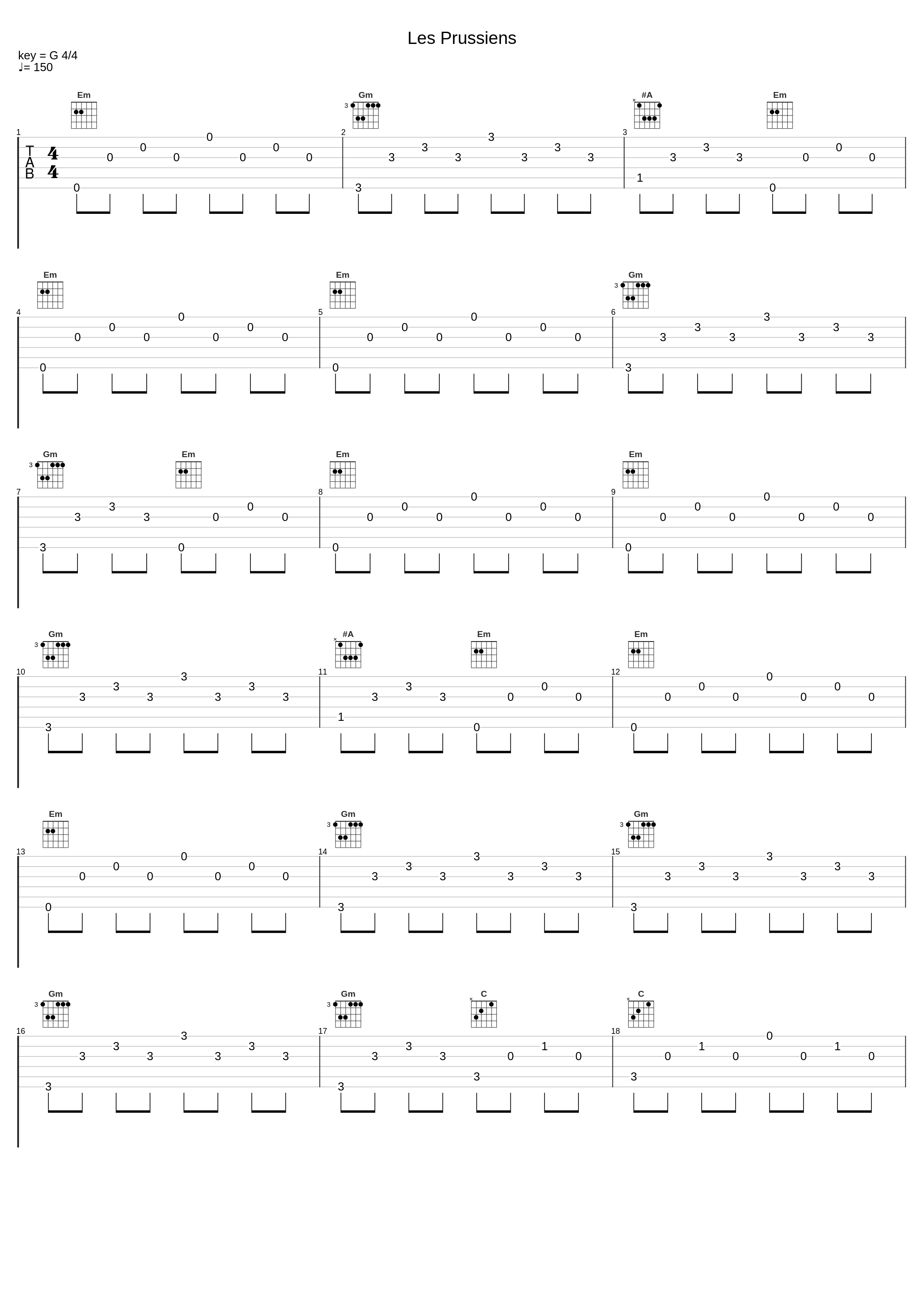 Les Prussiens_Georges Delerue_1