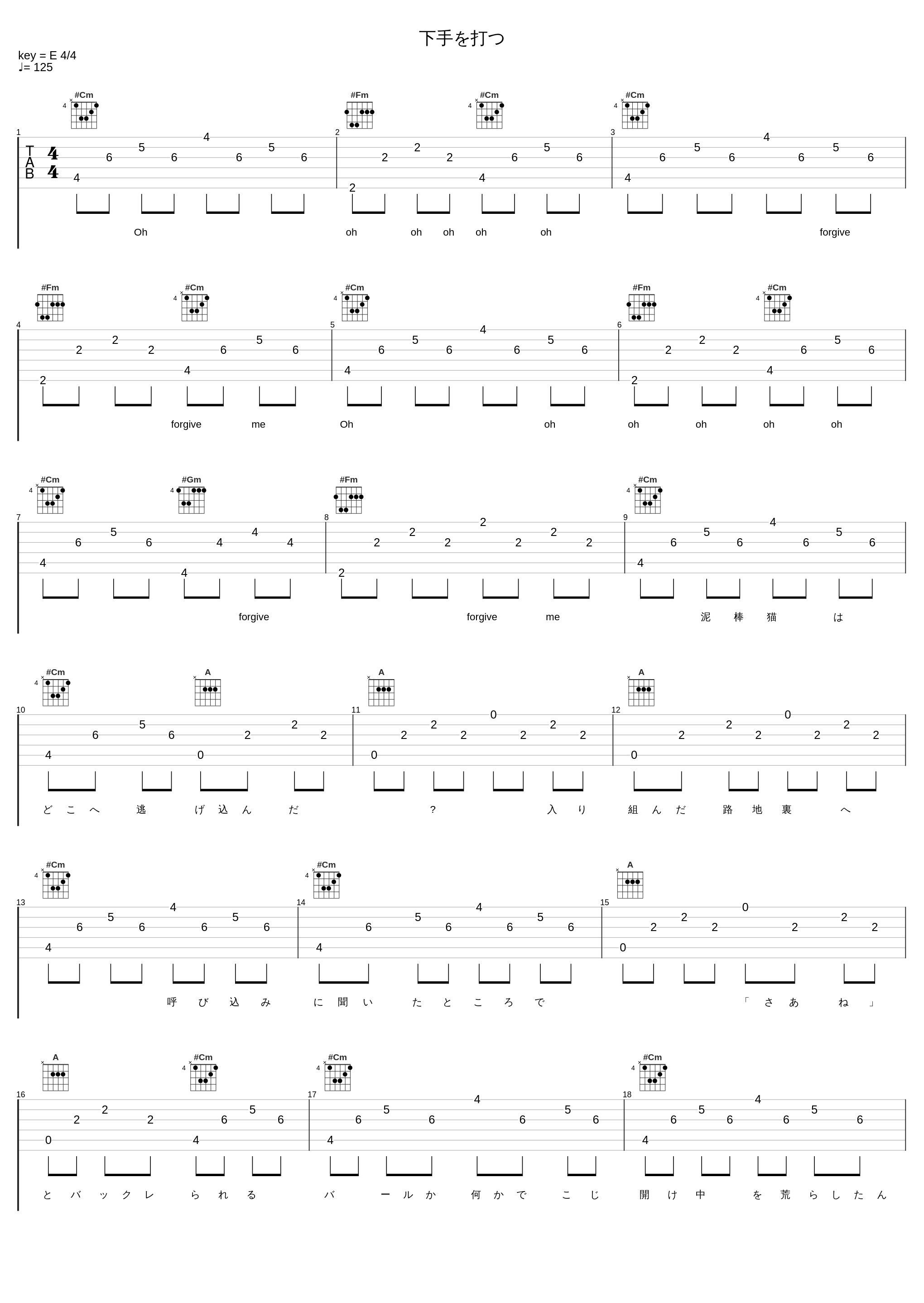 下手を打つ_AKB48_1