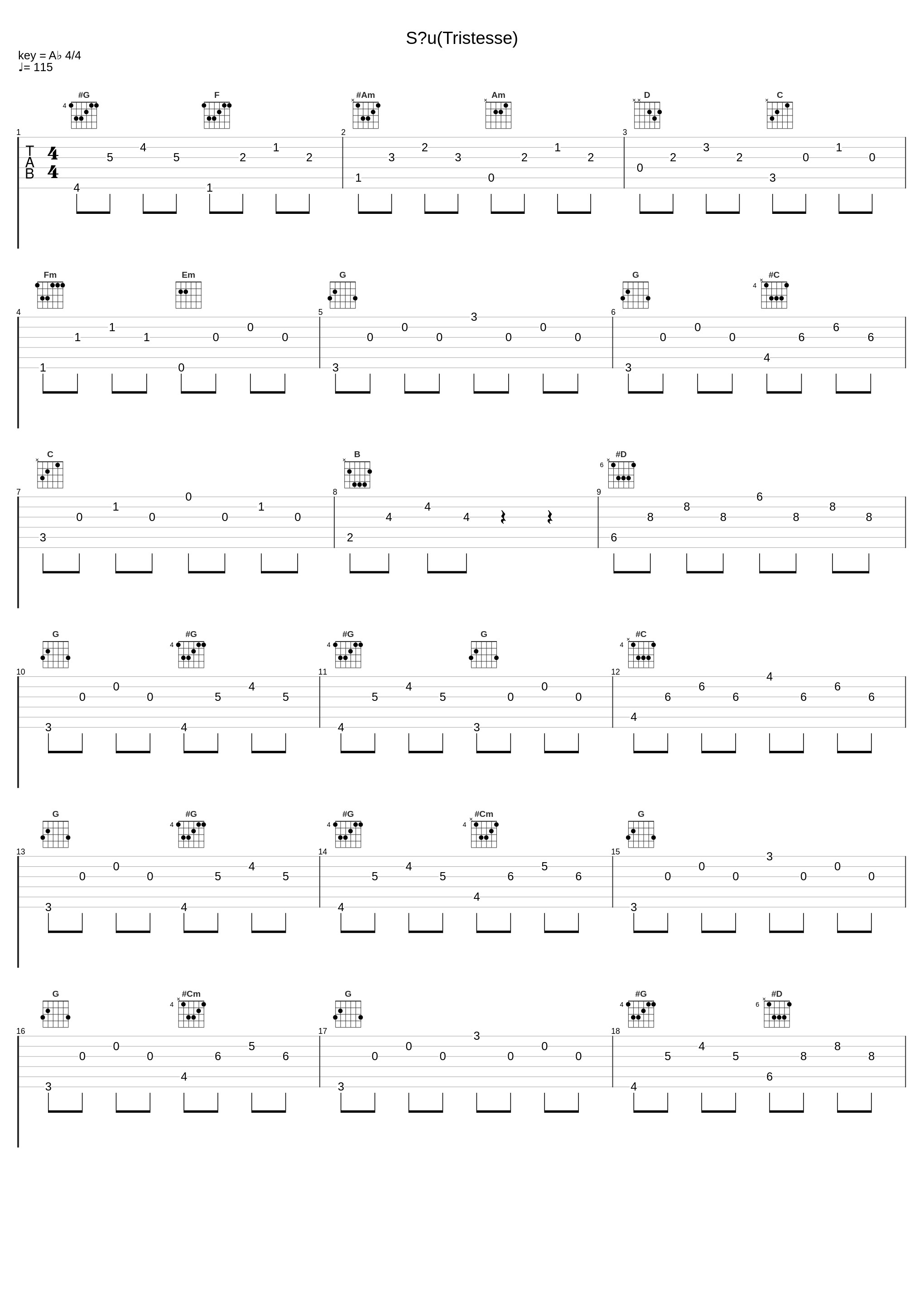 Sầu(Tristesse)_Lệ Thu_1