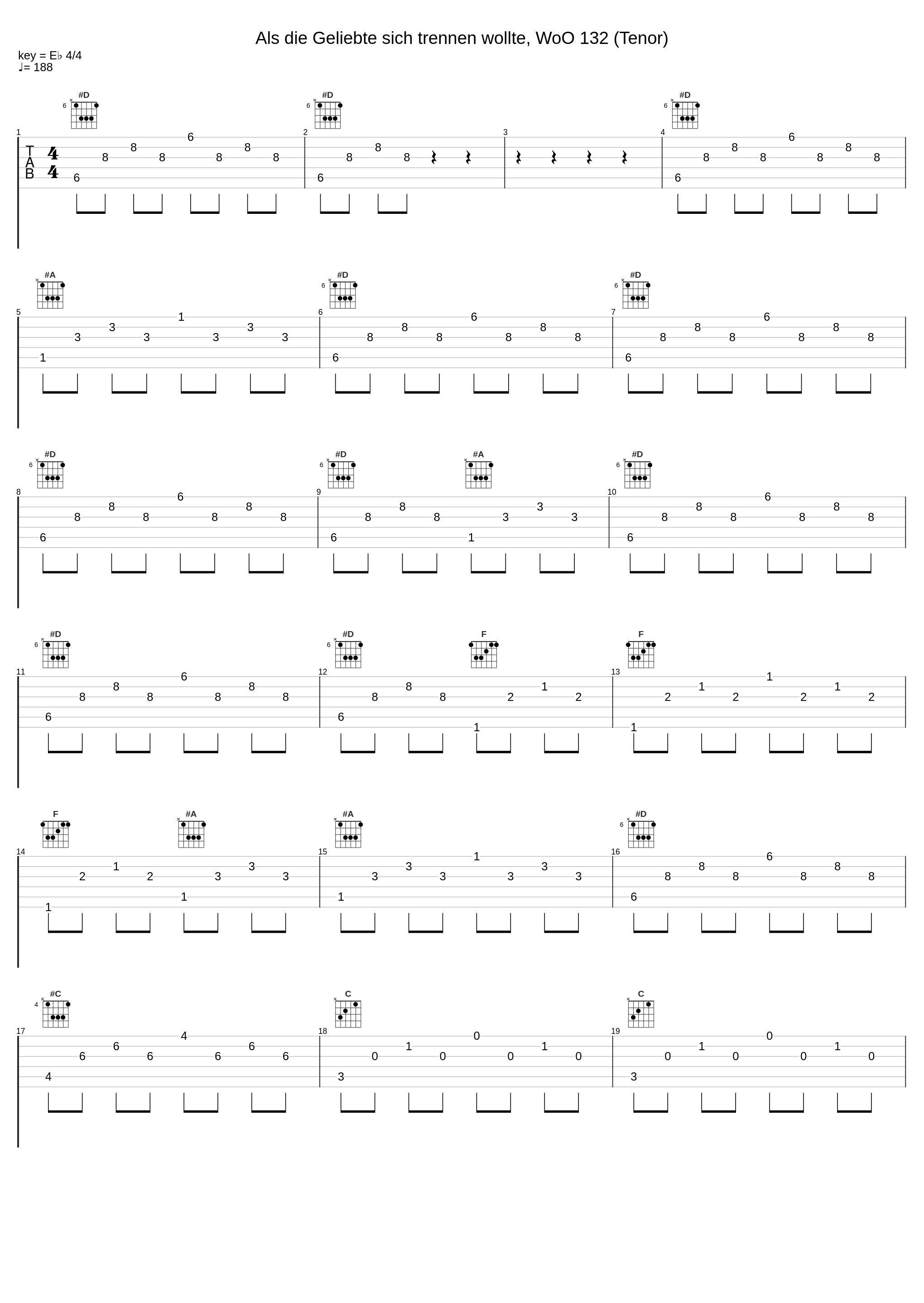 Als die Geliebte sich trennen wollte, WoO 132 (Tenor)_Peter Schreier,Walter Olbertz_1