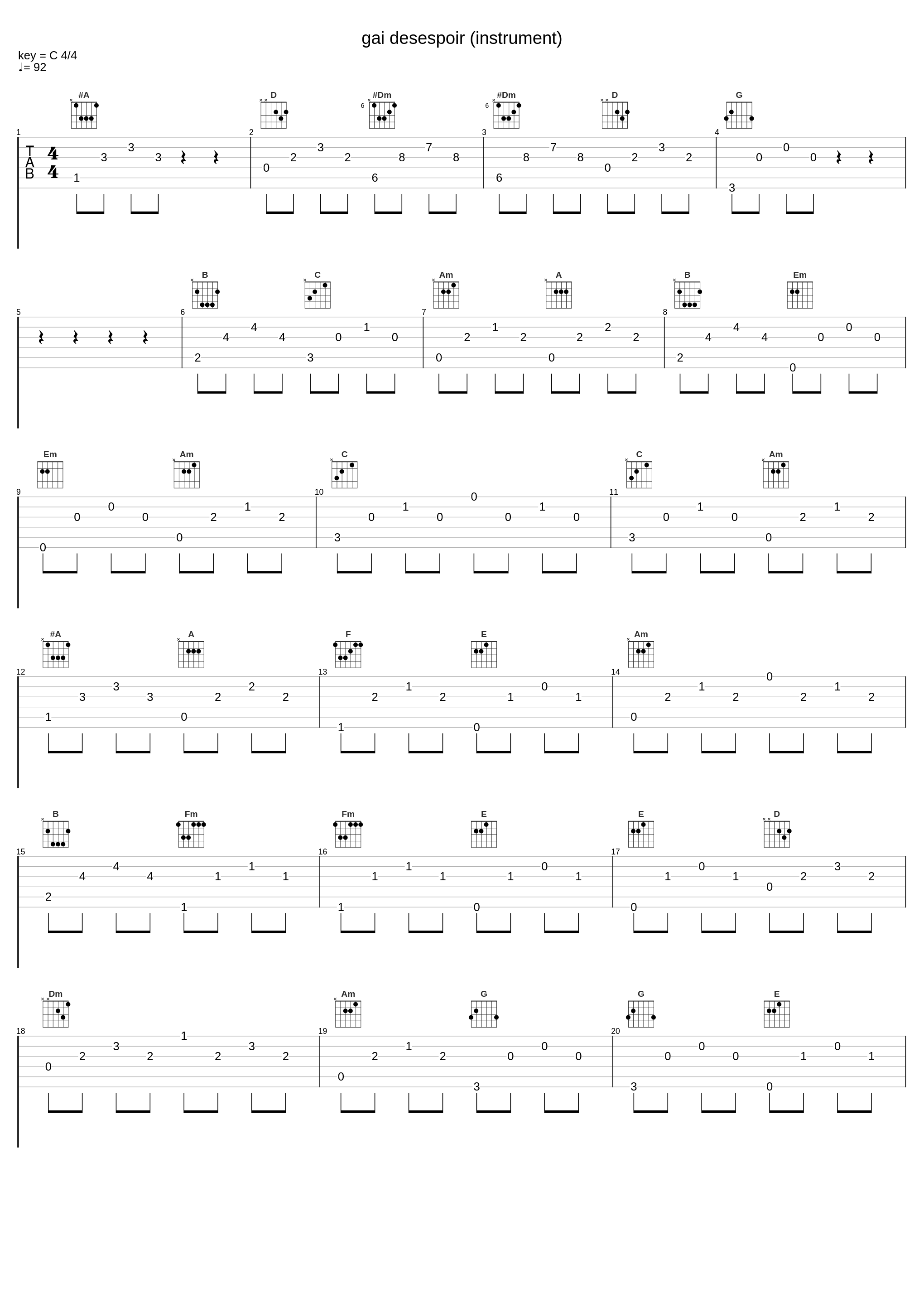 gai desespoir (instrument)_ALI PROJECT_1