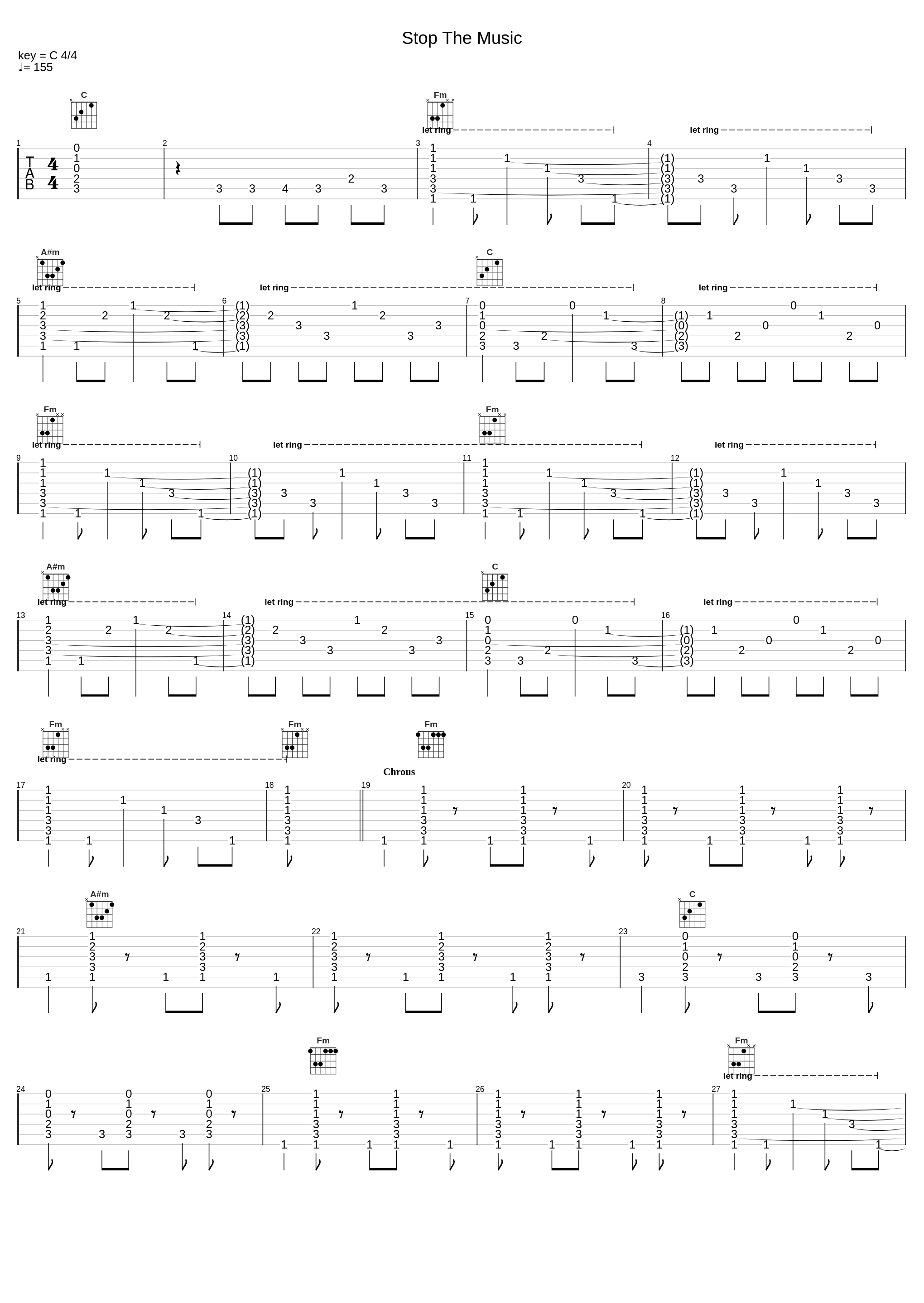 Stop The Music_The Lee Kings_1