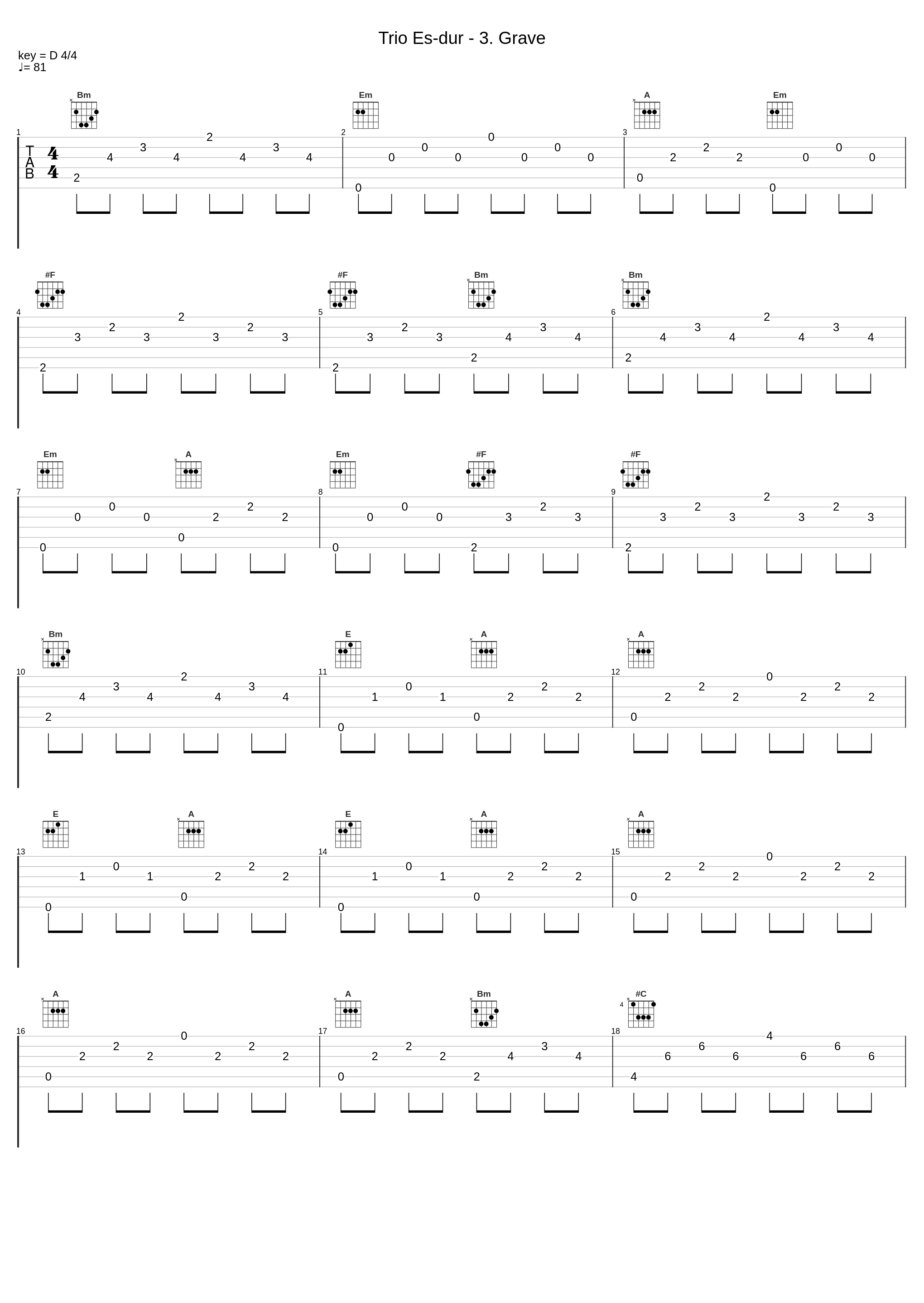 Trio Es-dur - 3. Grave_Georg Philipp Telemann_1