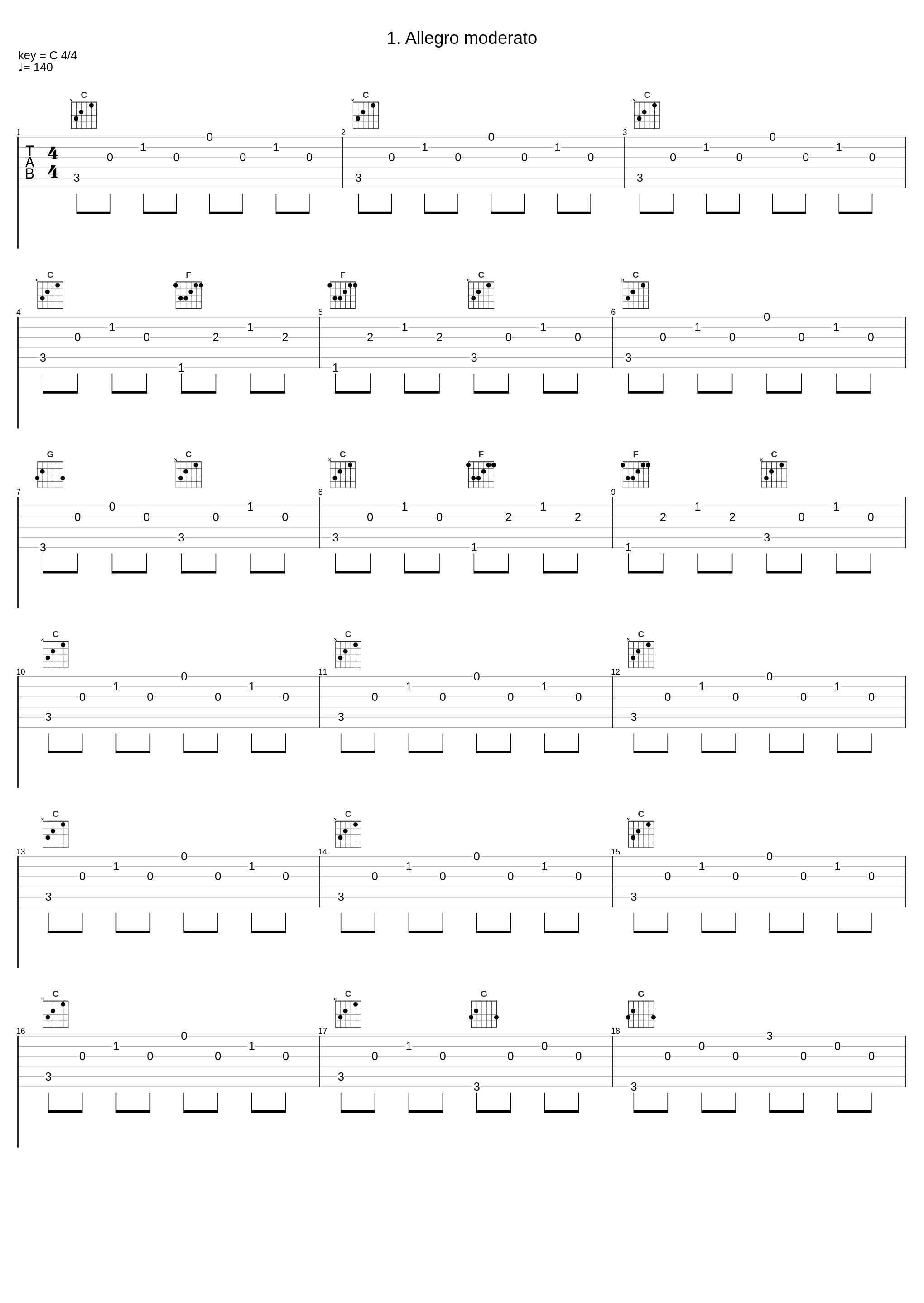 1. Allegro moderato_李云迪_1