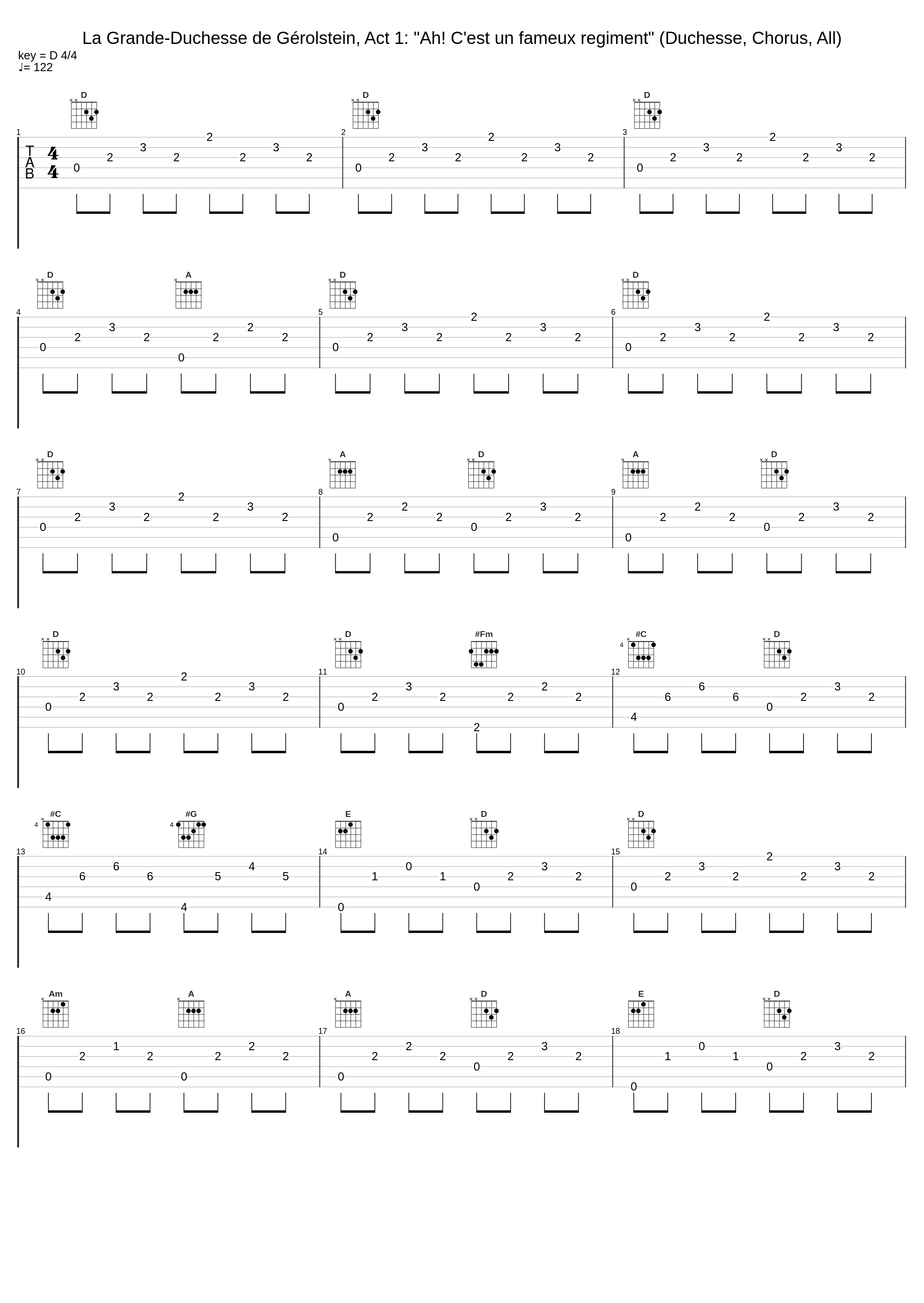 La Grande-Duchesse de Gérolstein, Act 1: "Ah! C'est un fameux regiment" (Duchesse, Chorus, All)_Marc Minkowski,Dame Felicity Lott,Sandrine Piau,Yann Beuron,Choeur des Musiciens du Louvre,Aurélia Legay,Blandine Staskiewicz,Alain Gabriel,Maryline Fallot,François Le Roux,Jennifer Tani,Franck Leguerinel,Les Musiciens du Louvre Grenoble,Boris Grappe,Chri_1