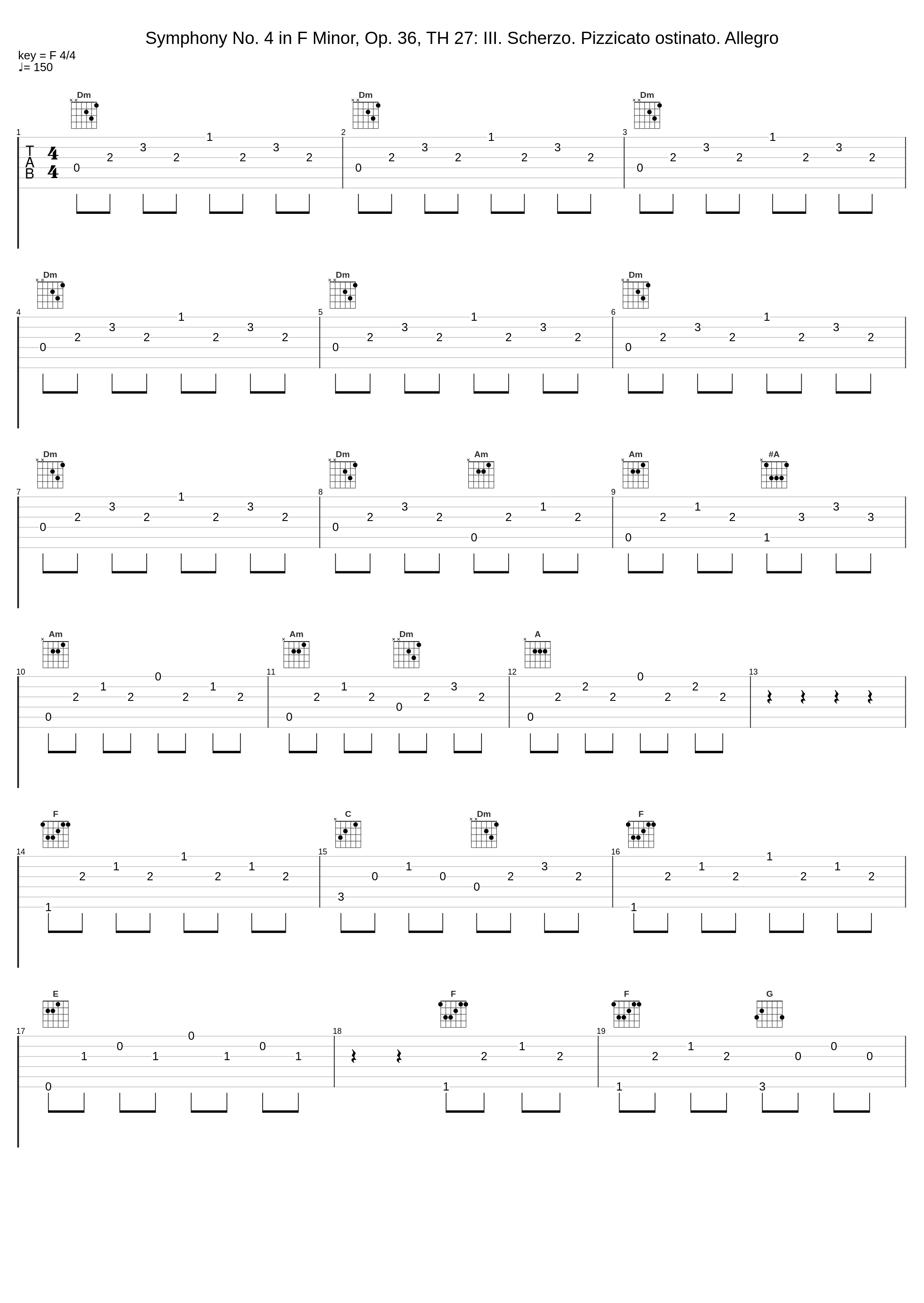 Symphony No. 4 in F Minor, Op. 36, TH 27: III. Scherzo. Pizzicato ostinato. Allegro_Rafael Kubelik,Wiener Philharmoniker_1