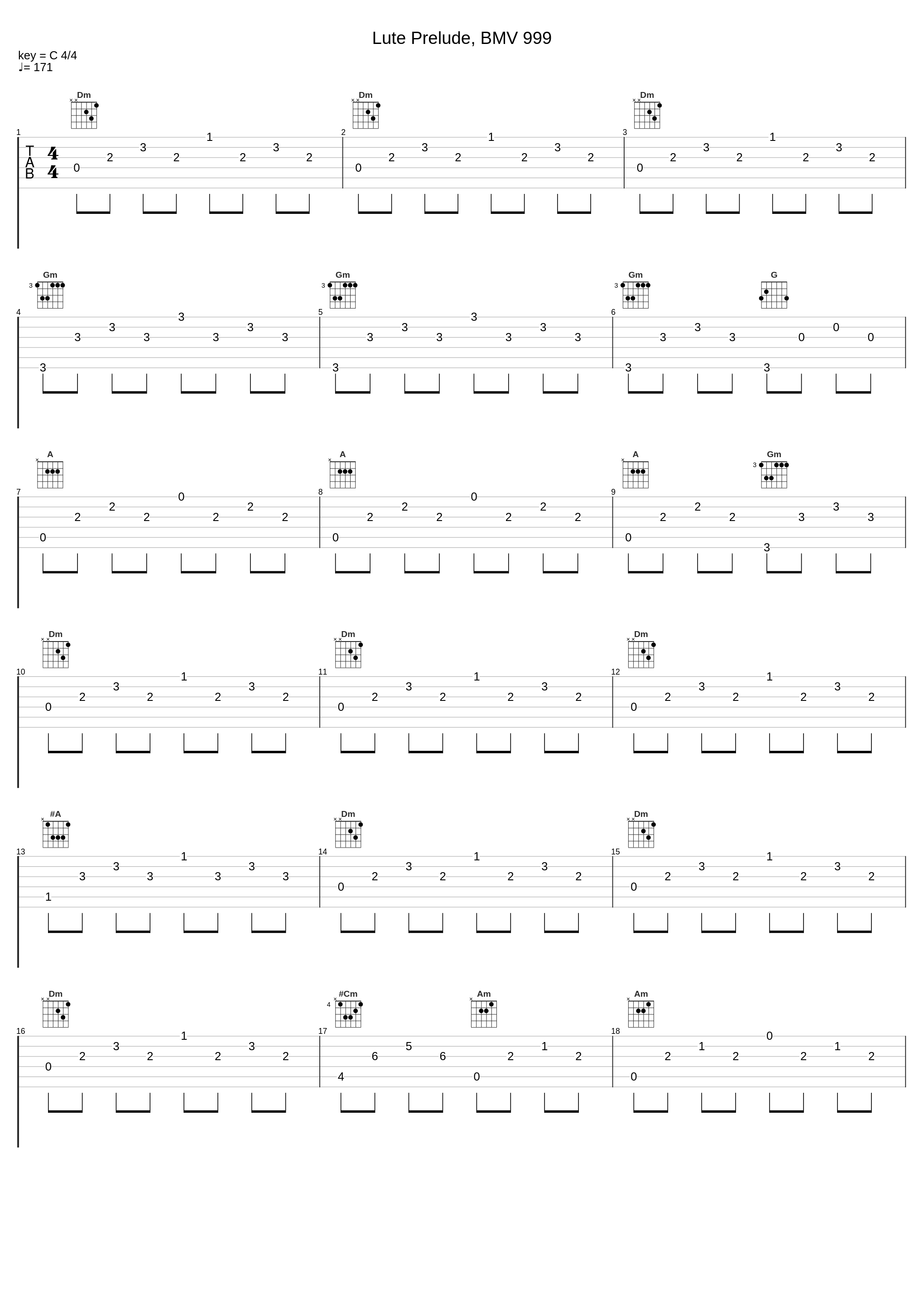 Lute Prelude, BMV 999_Jose L. Del Rio_1