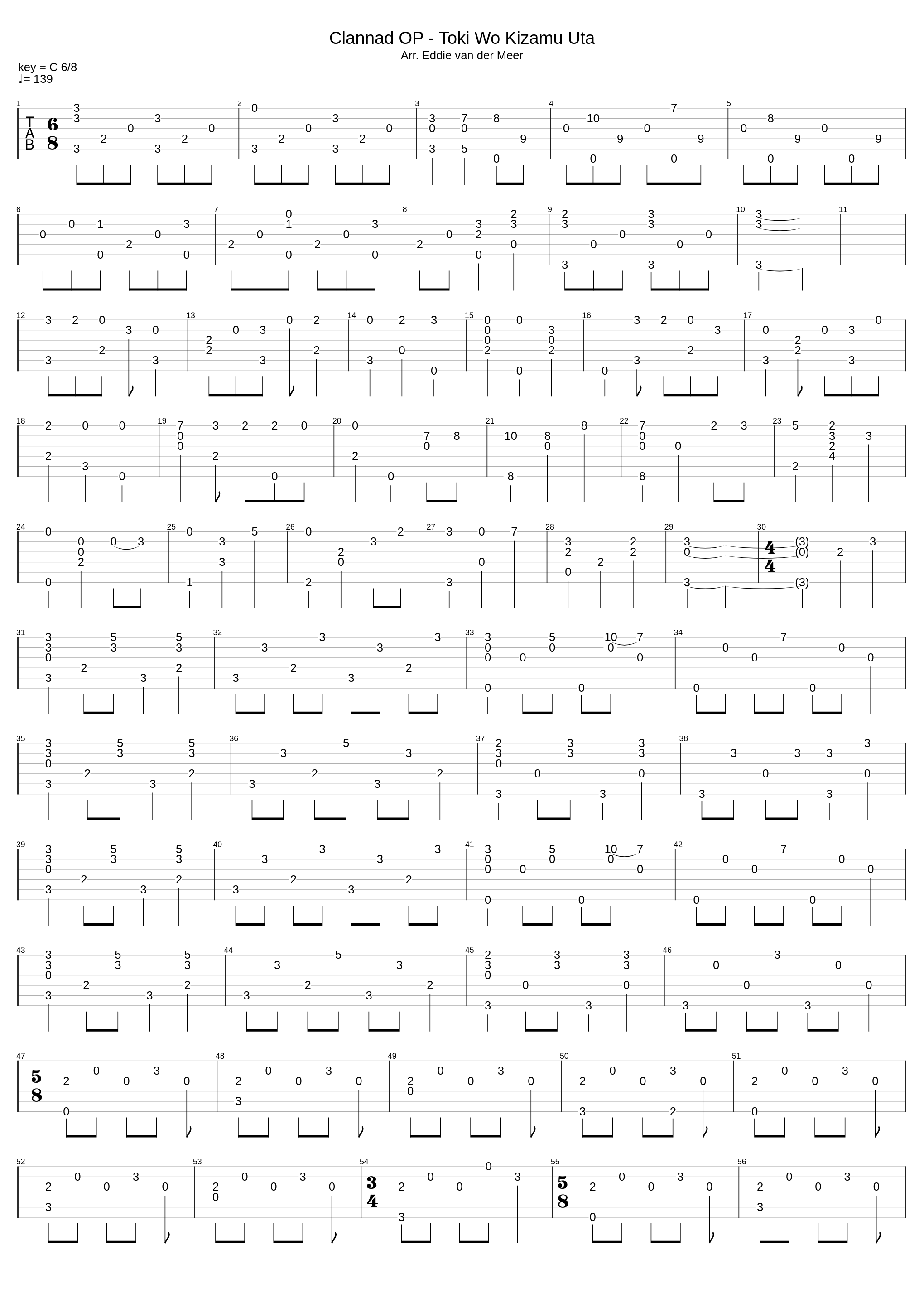 Tiki so kizamu uta by Lia_Eddie Can See Meer_1