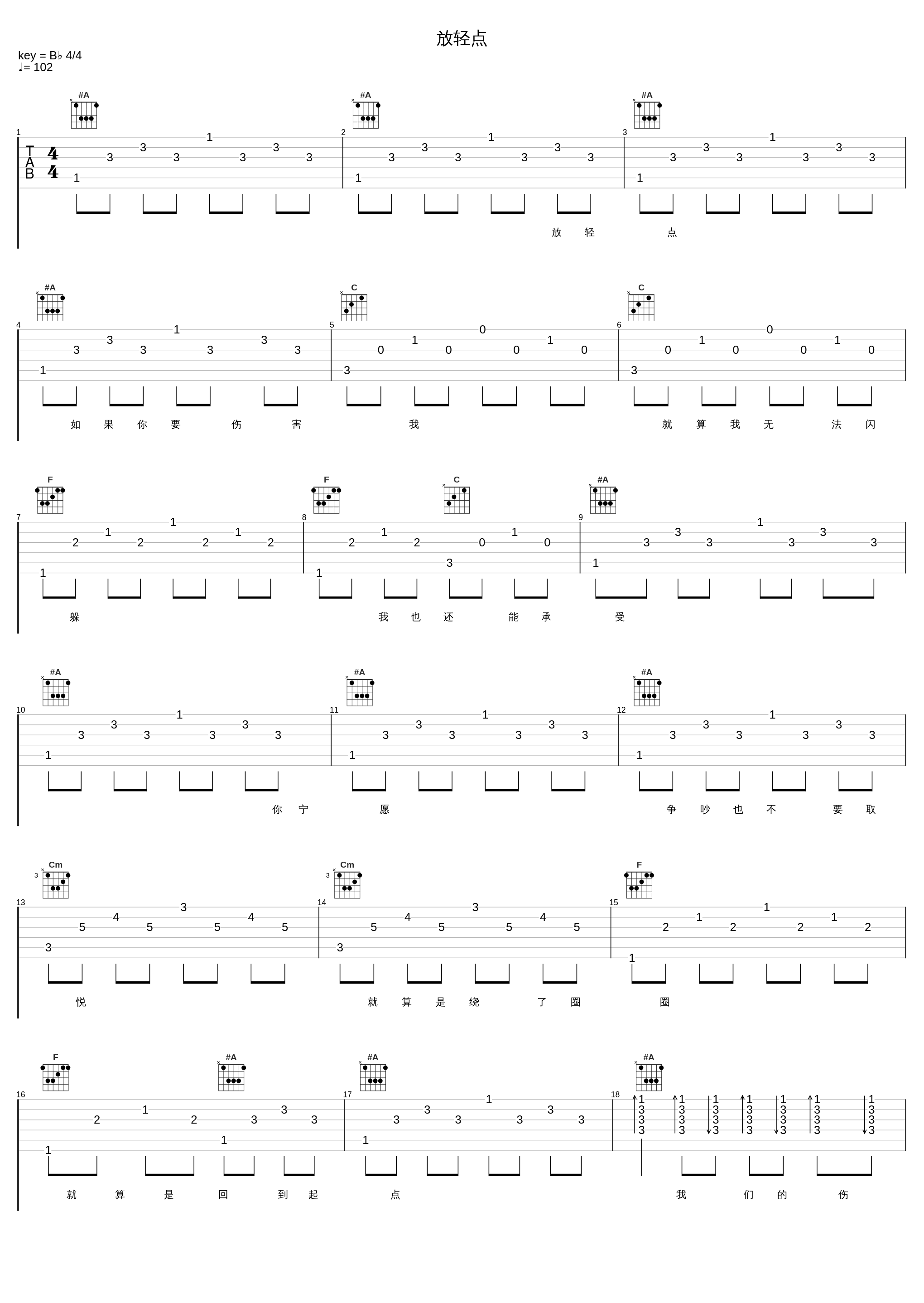 放轻点_杨乃文_1