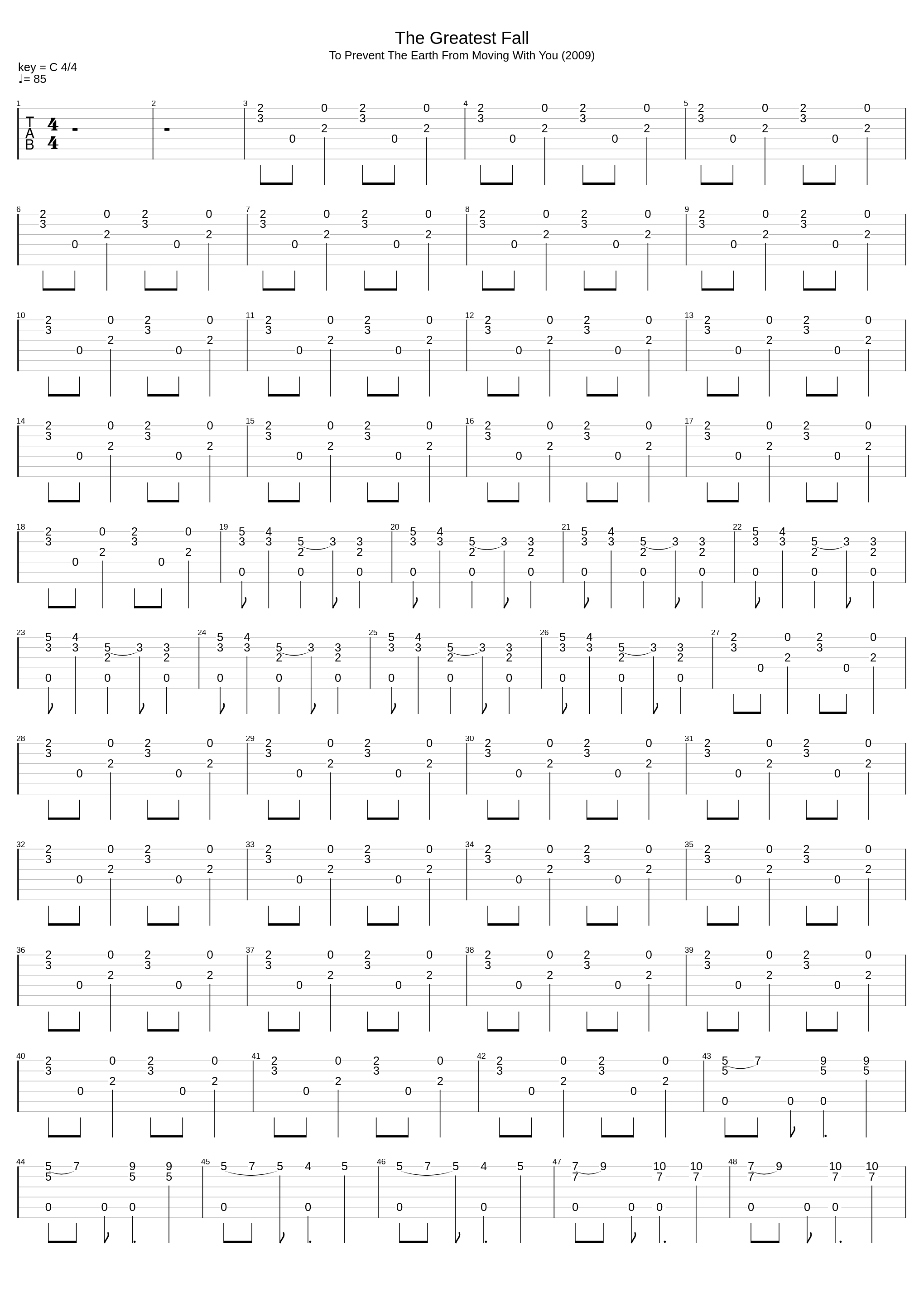 The Greatest Fall_Disagree_1