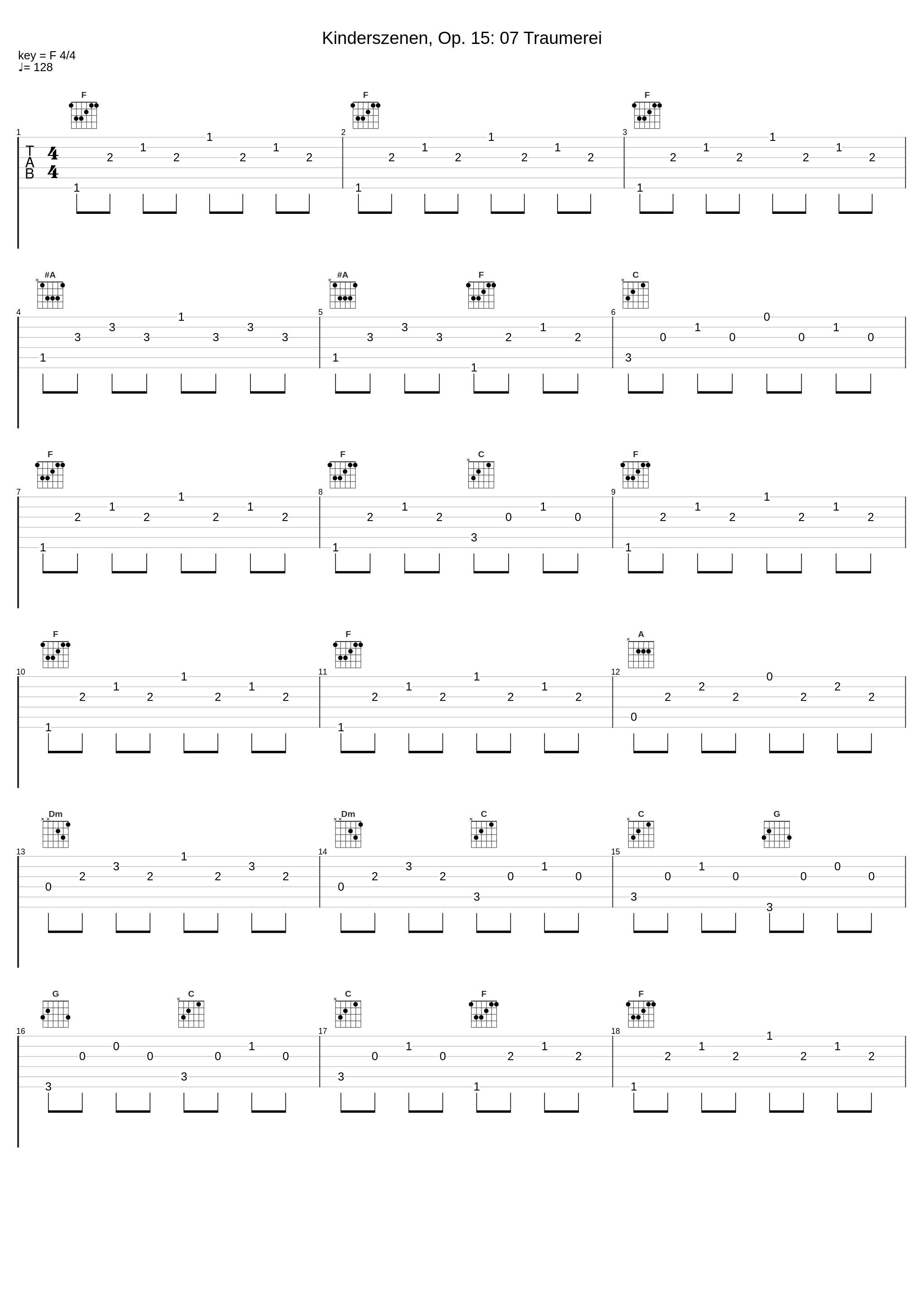 Kinderszenen, Op. 15: 07 Traumerei_Bernard Schwindler,Robert Schumann_1