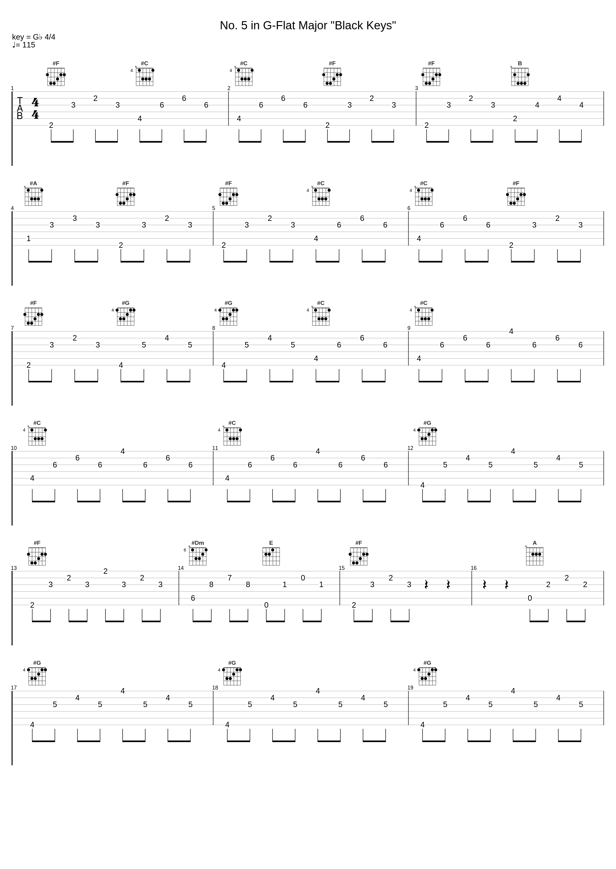 No. 5 in G-Flat Major "Black Keys"_李云迪_1