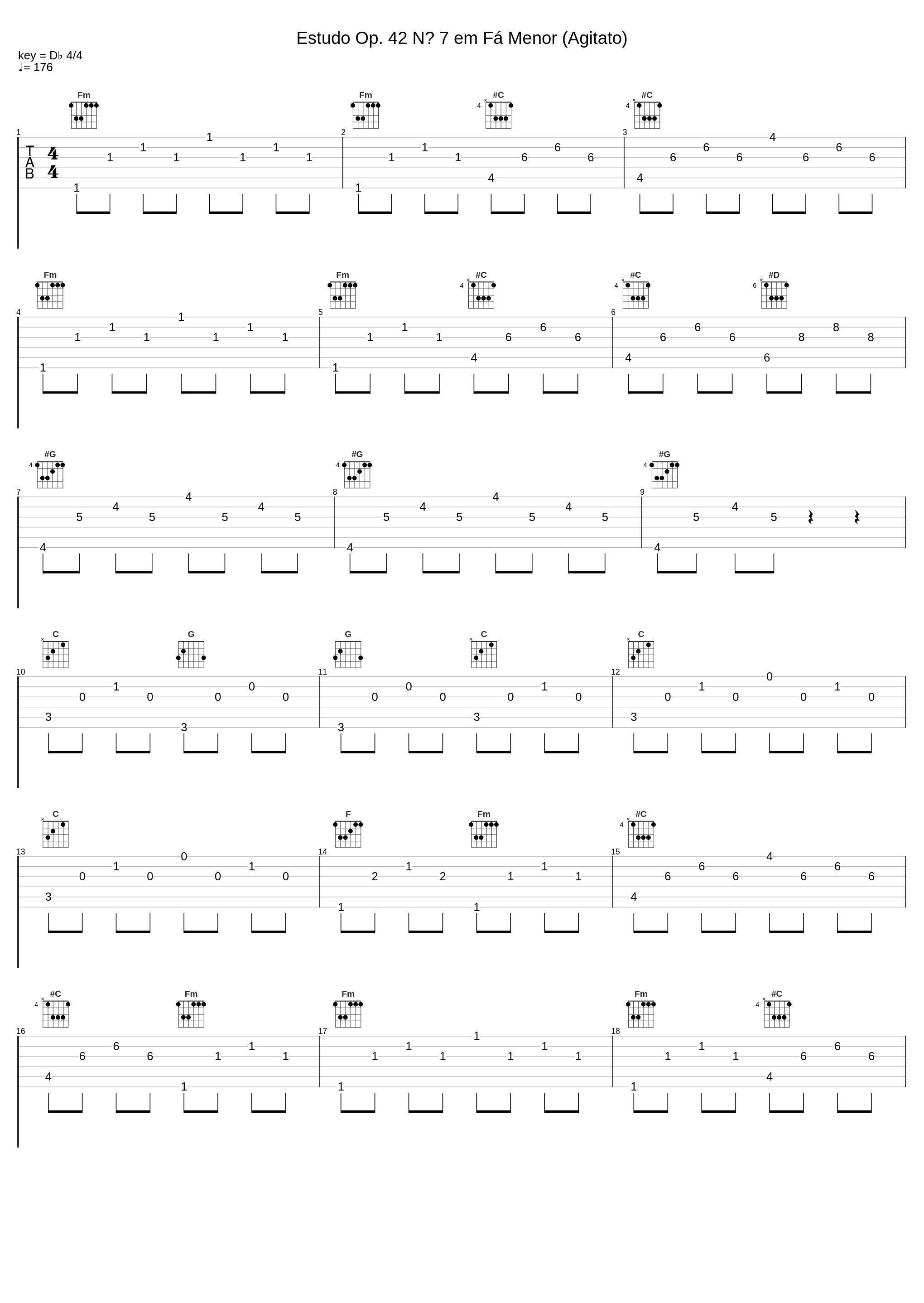 Estudo Op. 42 Nº 7 em Fá Menor (Agitato)_Arthur Moreira Lima_1