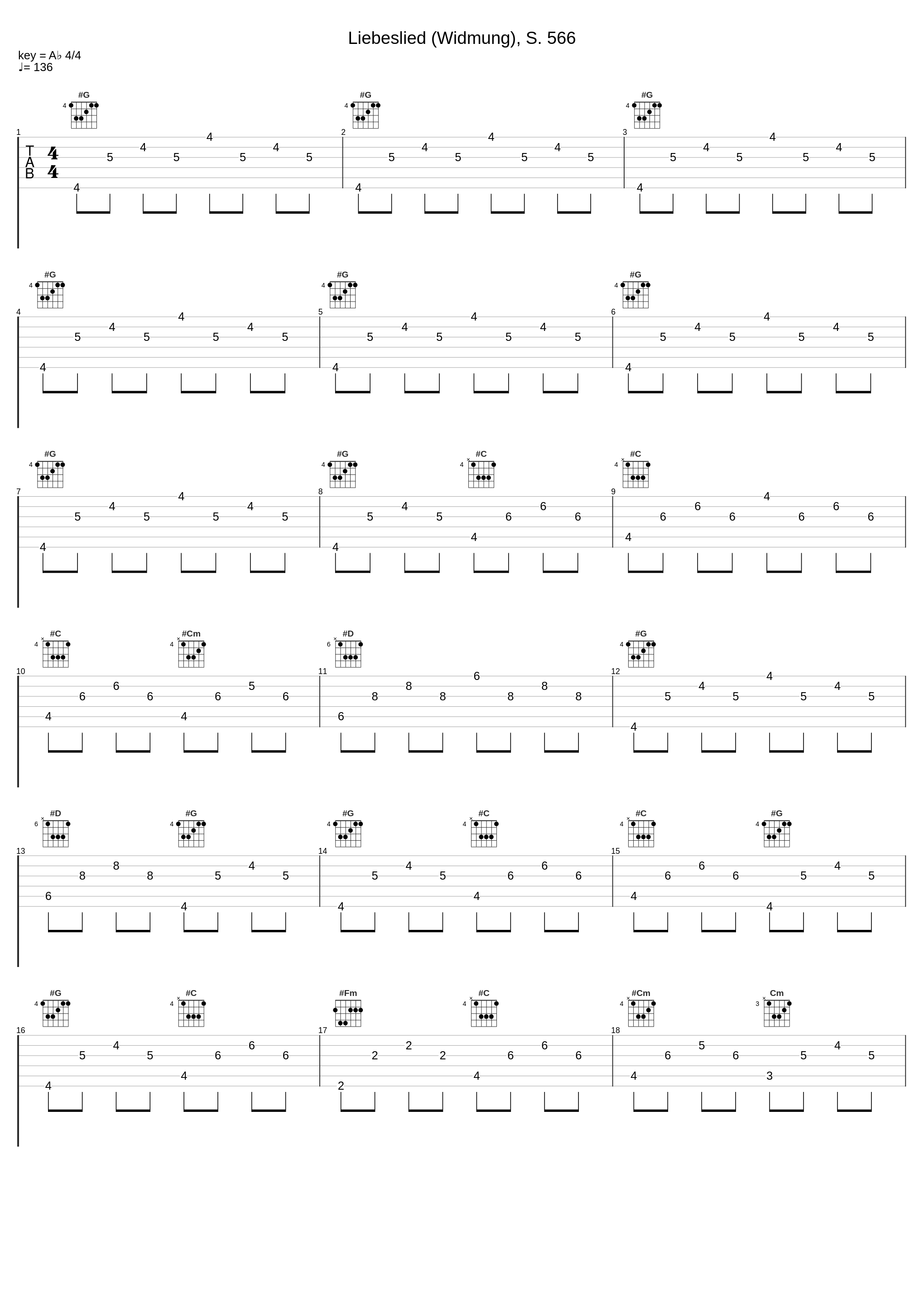 Liebeslied (Widmung), S. 566_李云迪_1