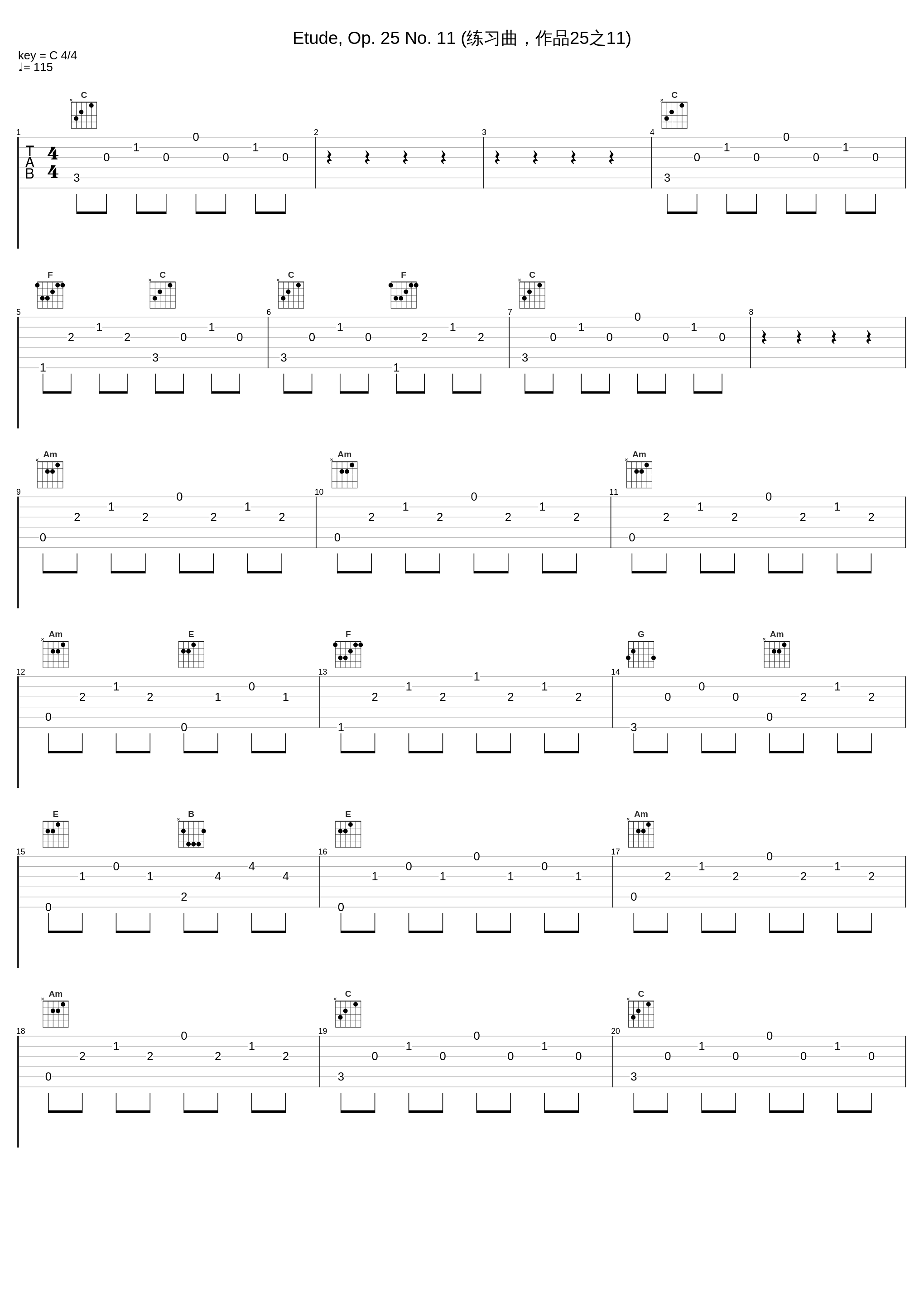 Etude, Op. 25 No. 11 (练习曲，作品25之11)_李云迪_1