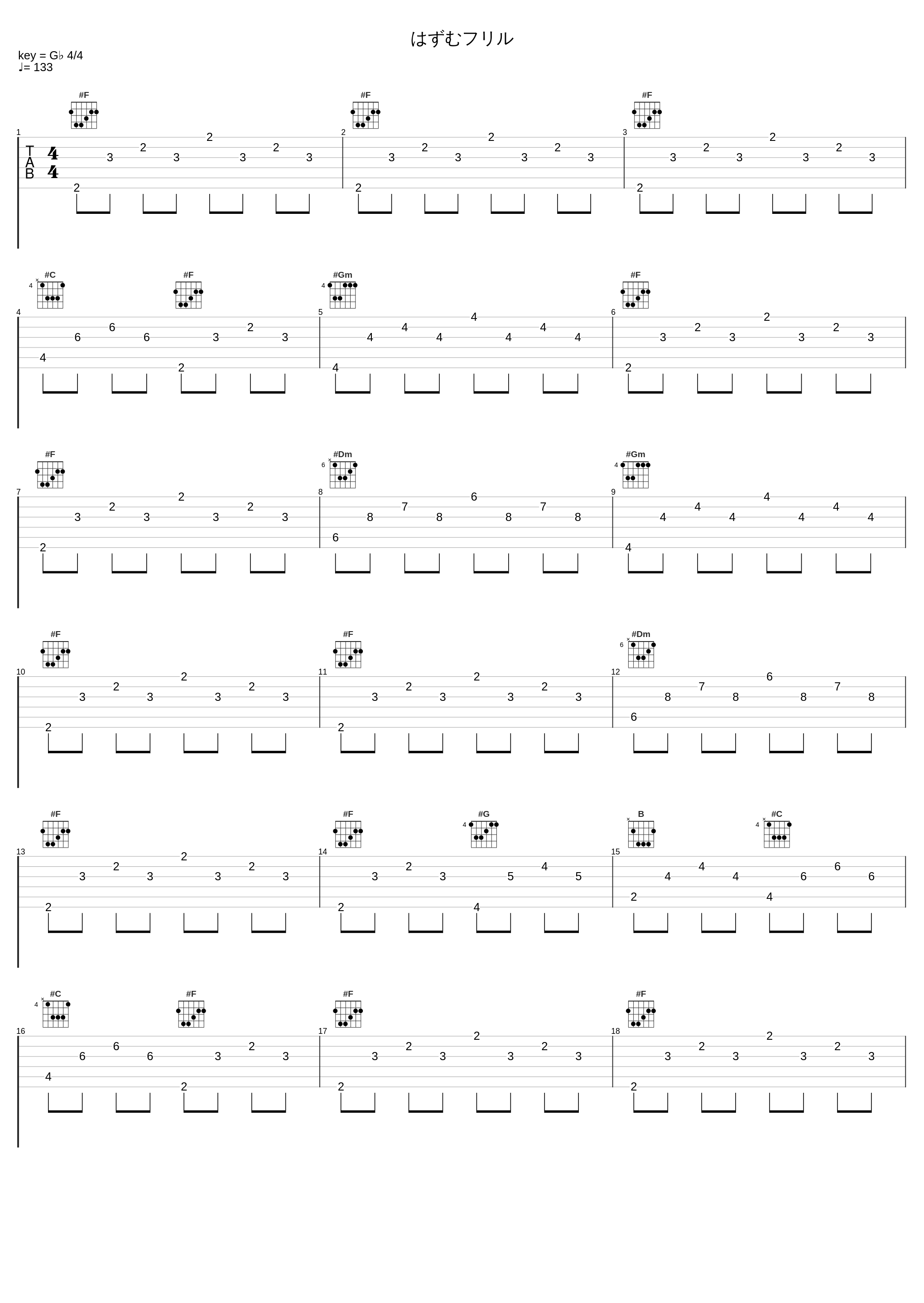 はずむフリル_Elements Garden_1