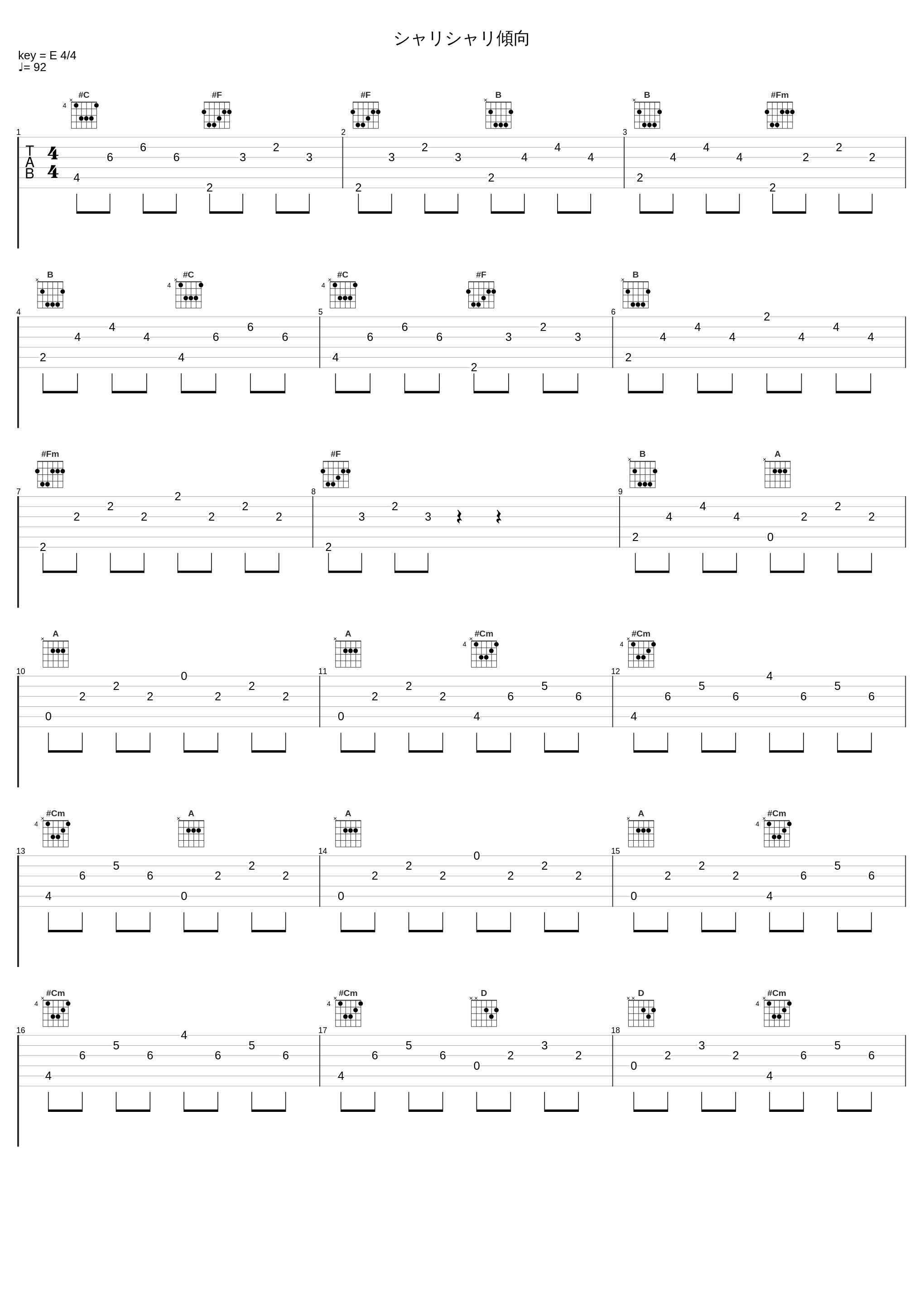 シャリシャリ傾向_V.A._1