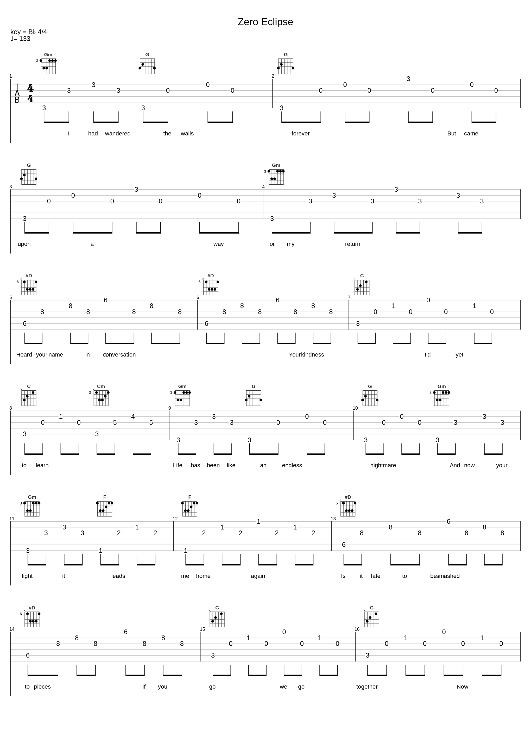 Zero Eclipse_澤野弘之,Laco_1