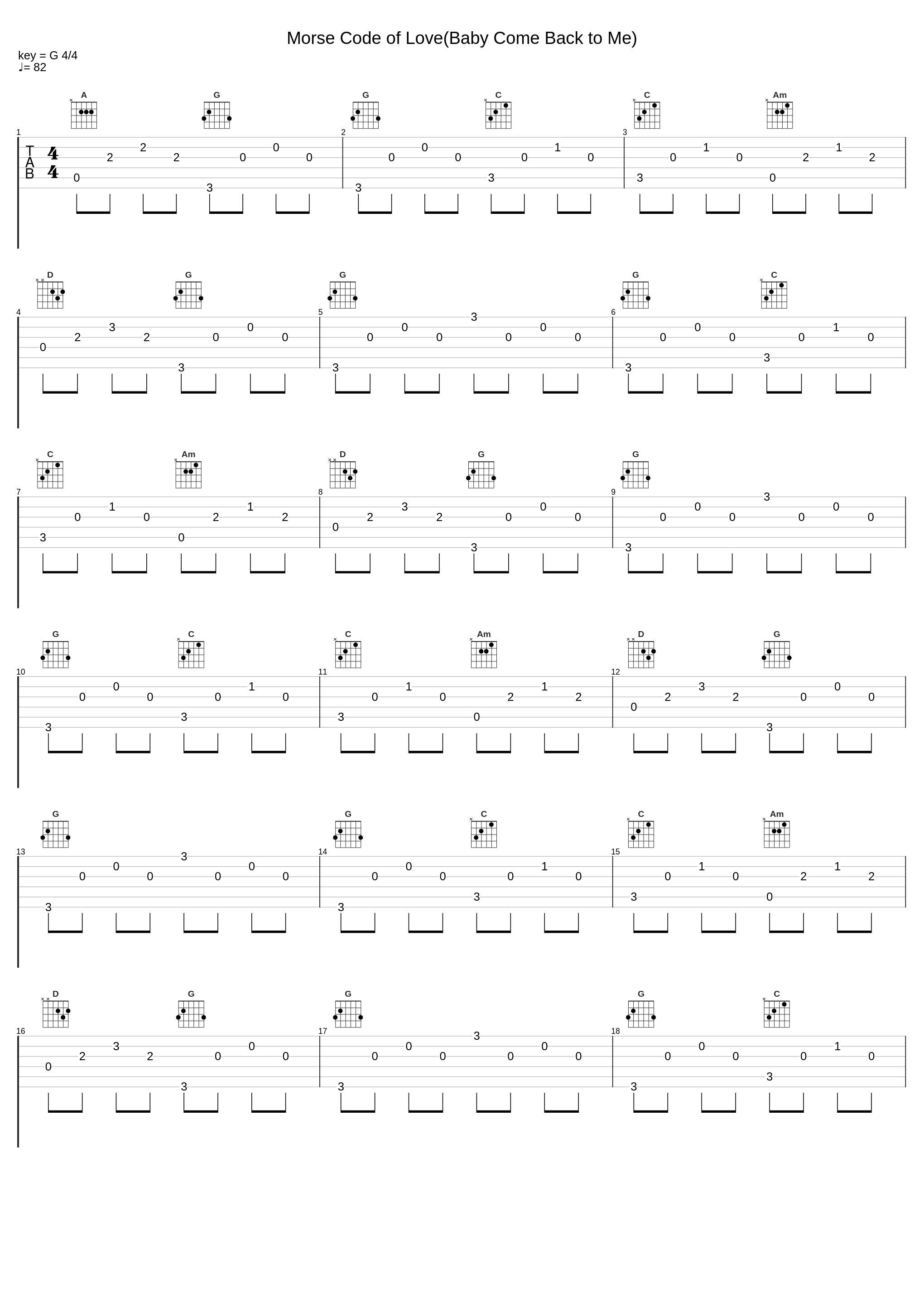 Morse Code of Love(Baby Come Back to Me)_The Capris_1